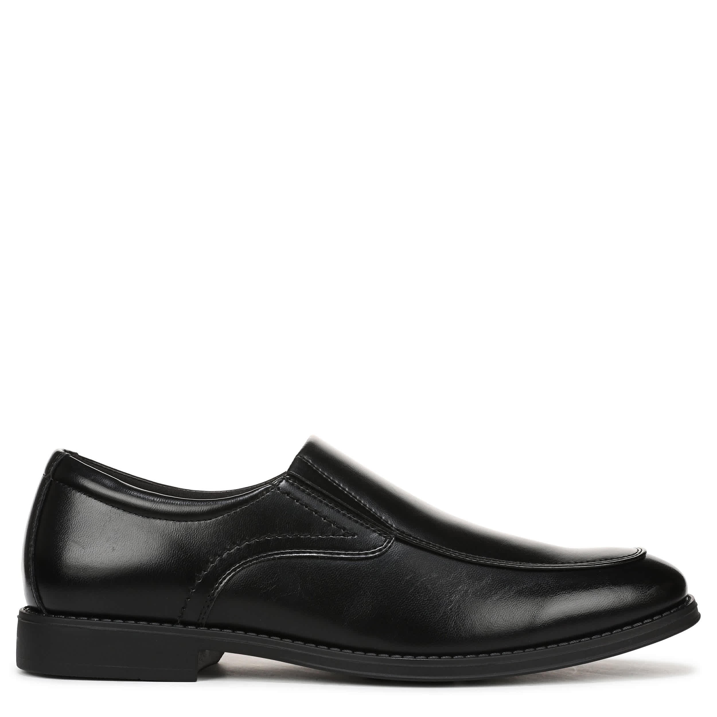 DR. SCHOLL'S-MENS STUART SLIP ON-BLACK & 