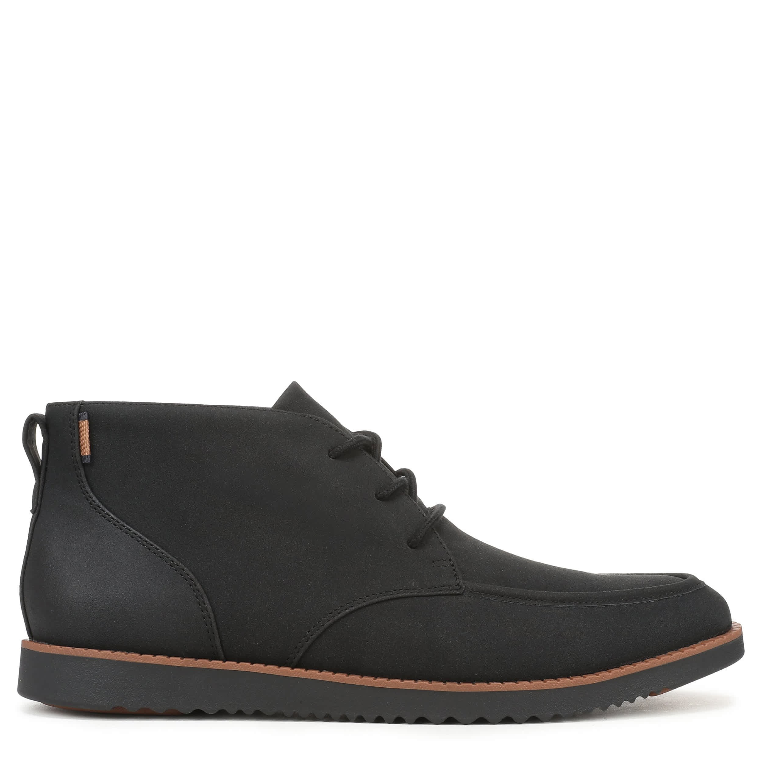 DR. SCHOLL'S-MENS SYNC FLEX CHUKKA BOOT-BLACK & 