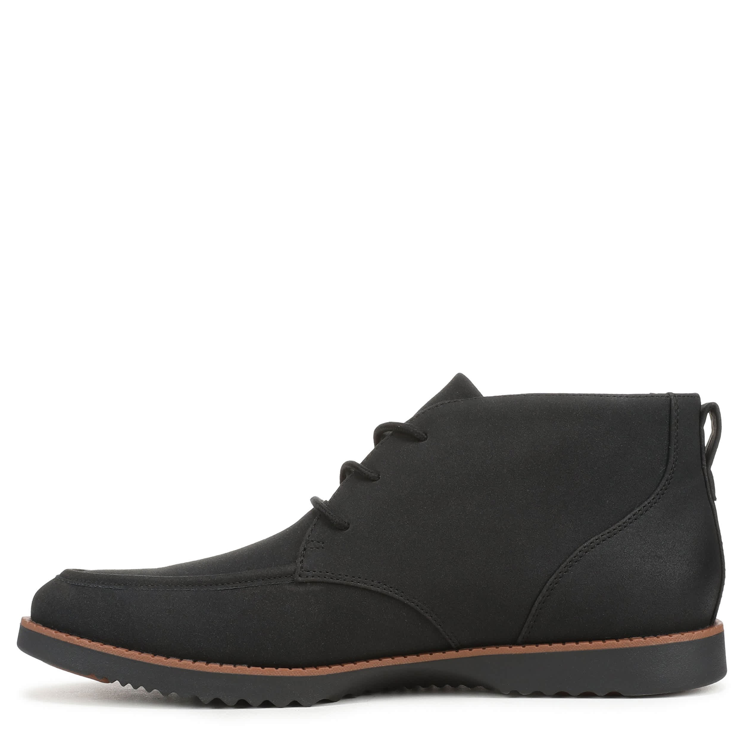 DR. SCHOLL'S-MENS SYNC FLEX CHUKKA BOOT-BLACK & 