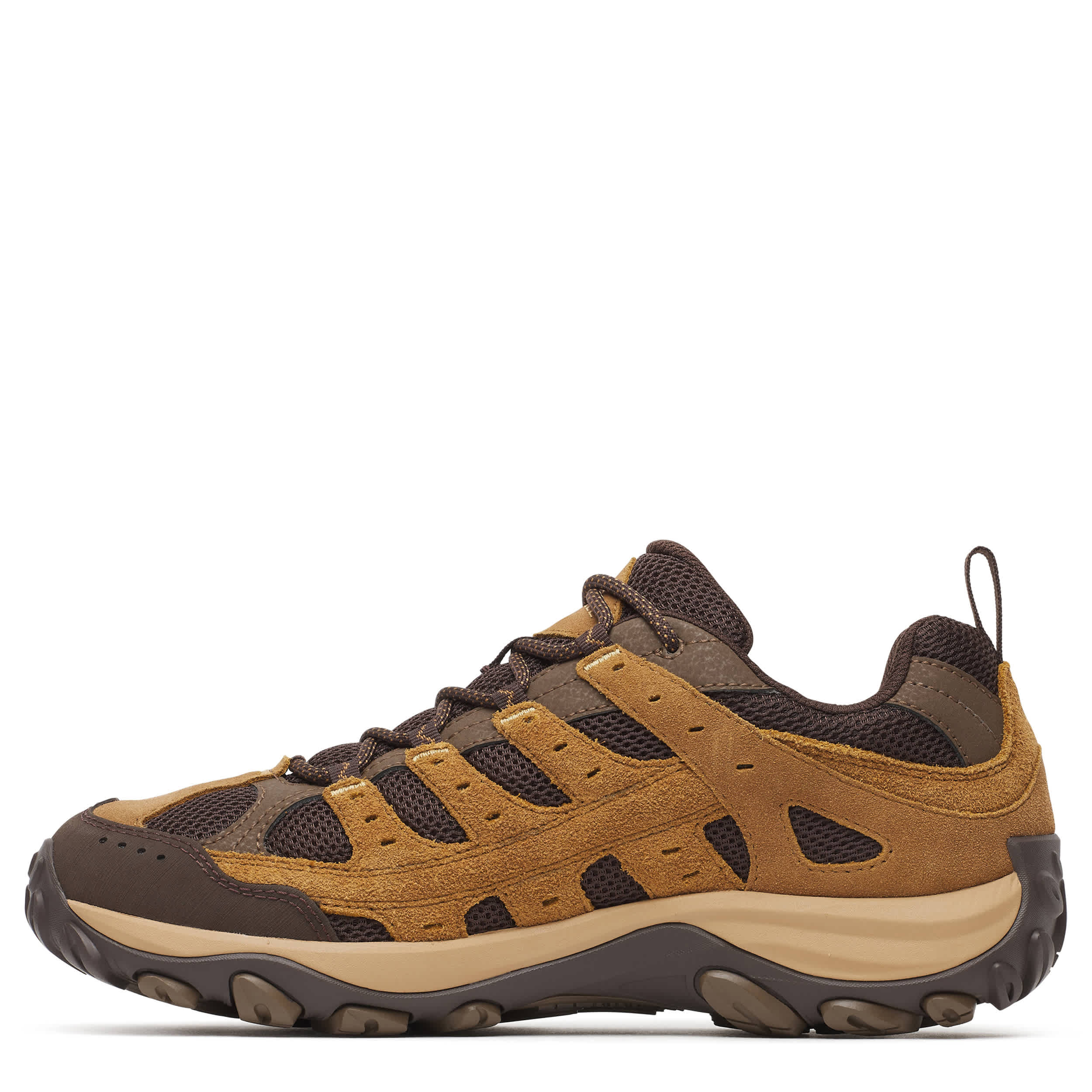 MERRELL-MENS ACCENTOR 4 HIKING SHOE-BROWN & DARK BROWN