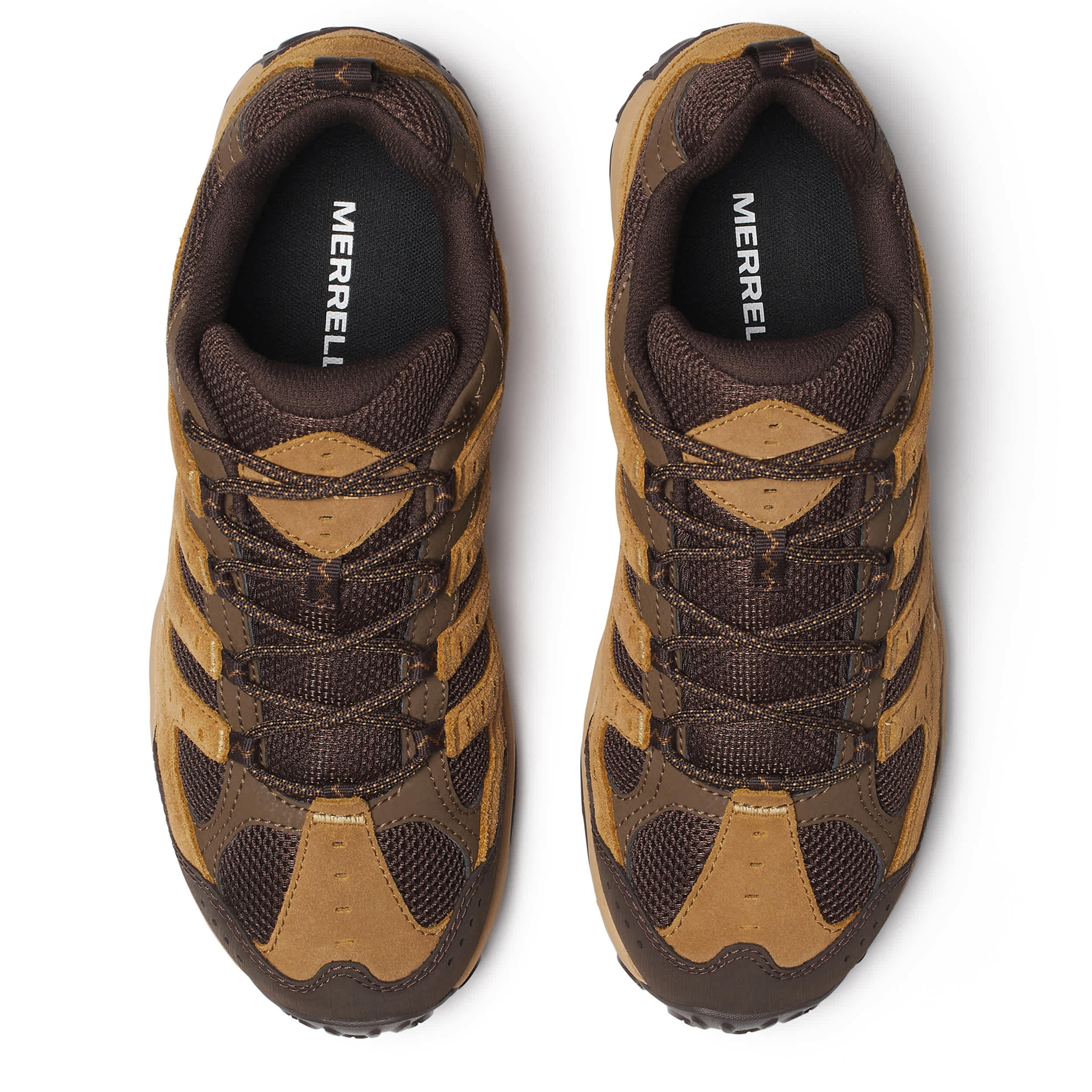 MERRELL-MENS ACCENTOR 4 HIKING SHOE-BROWN & DARK BROWN