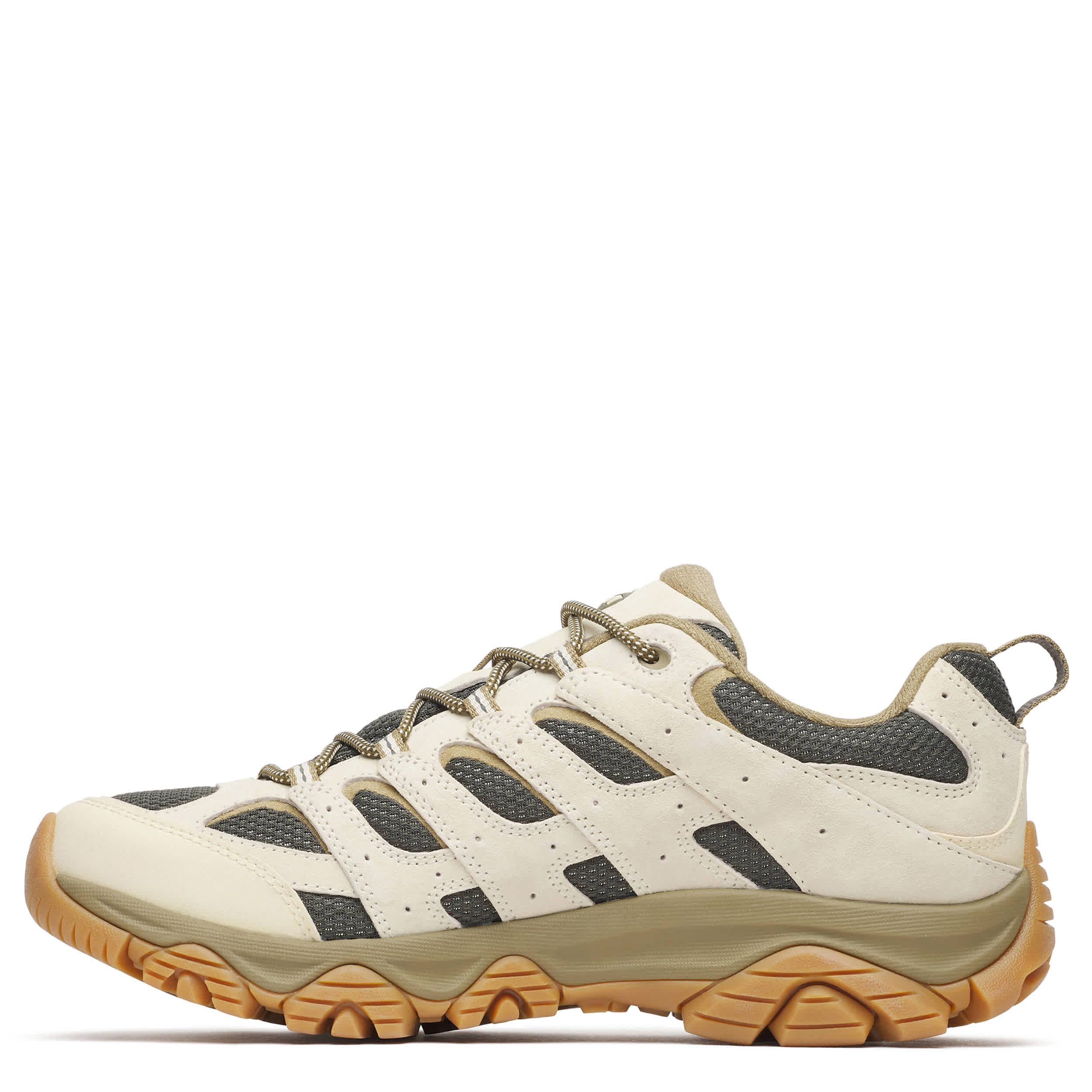 MERRELL-MENS MOAB 3 HIKING SHOE-OFF WHITE & 