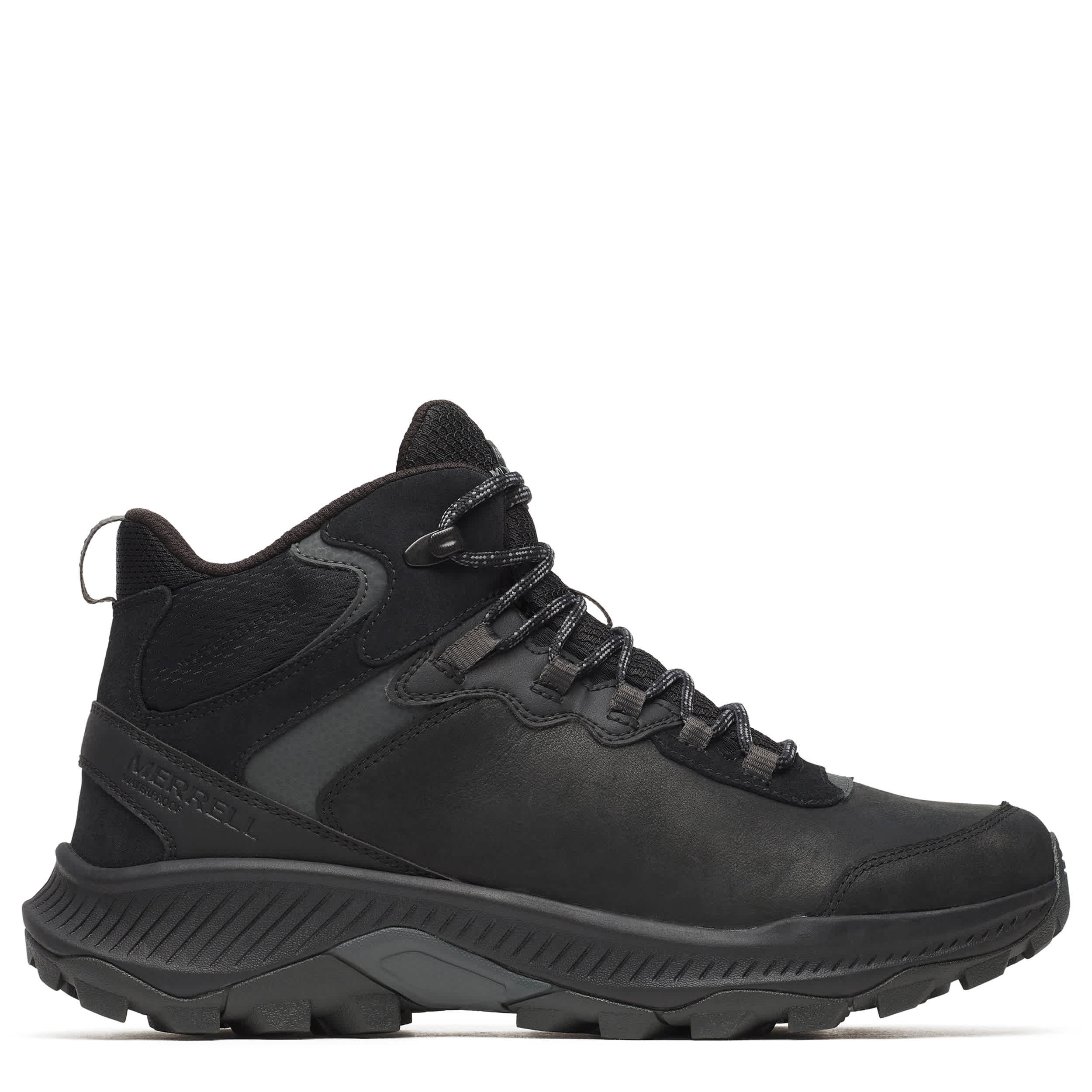 MERRELL-MENS SPEED STRIKE 2 LTR MID WP HIKING BOOT-BLACK & 