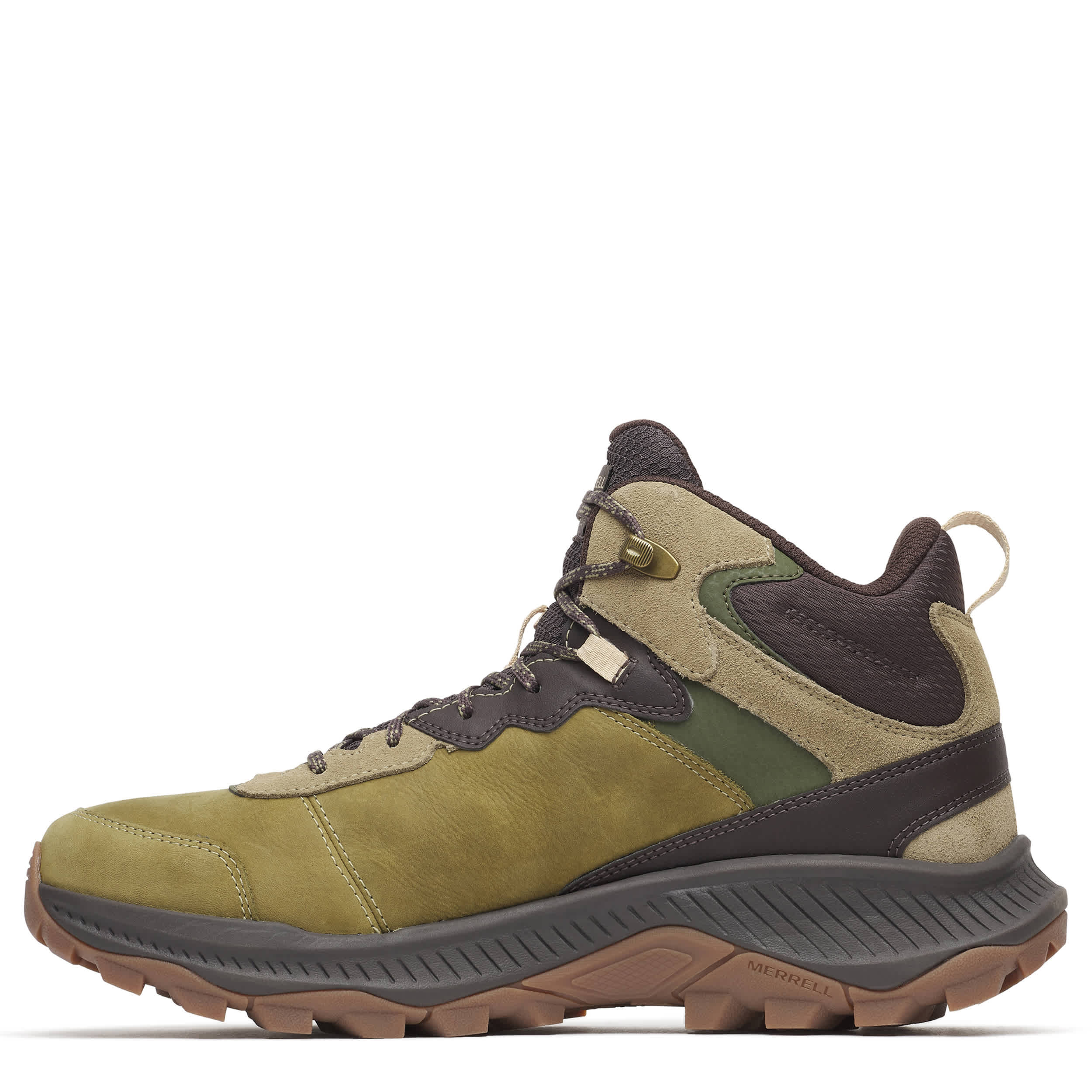 MERRELL-MENS SPEED STRIKE 2 LTR MID WP HIKING BOOT-OLIVE & 