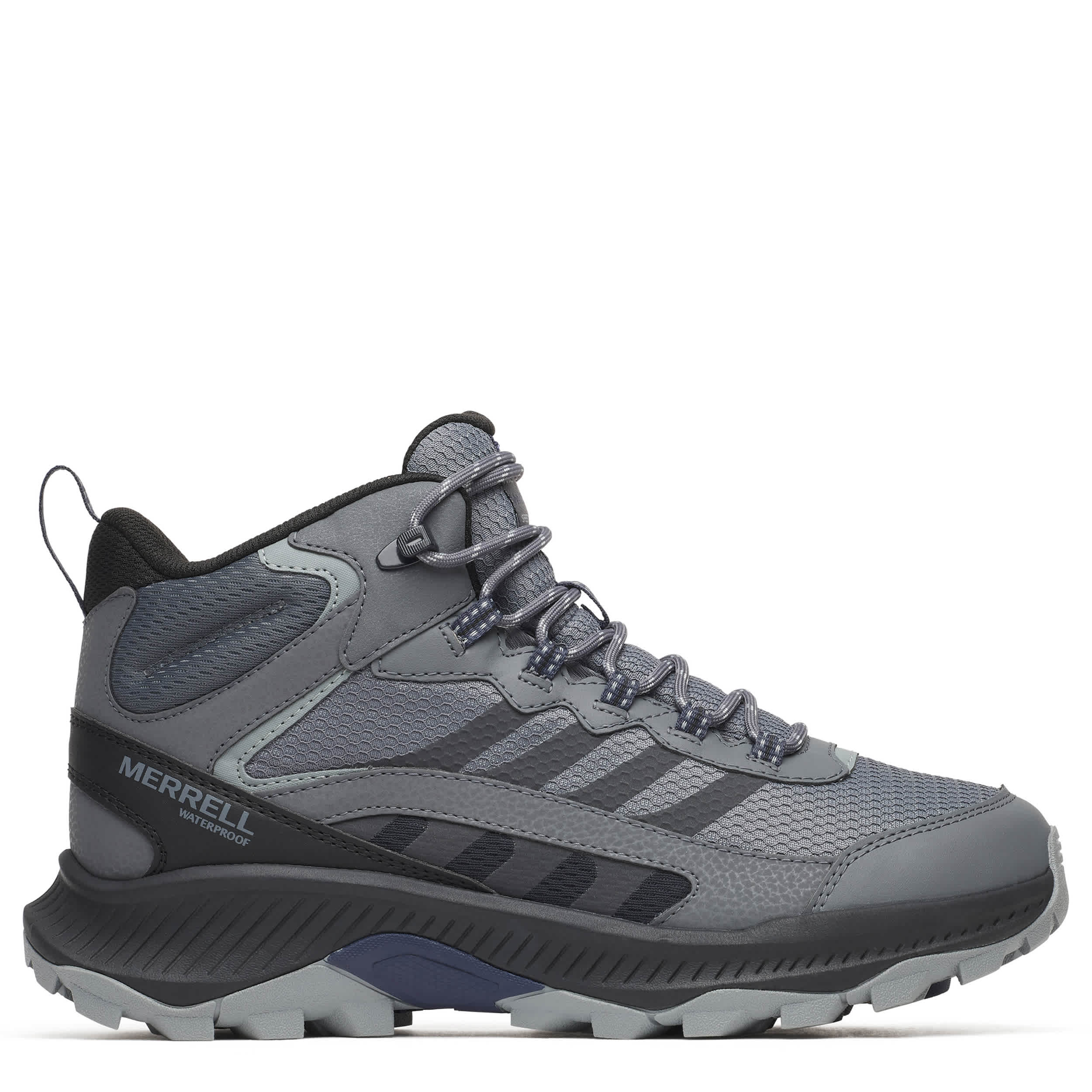 MERRELL-MENS SPEED STRIKE 2 LTR MID WP HIKING BOOT-DARK GREY & 