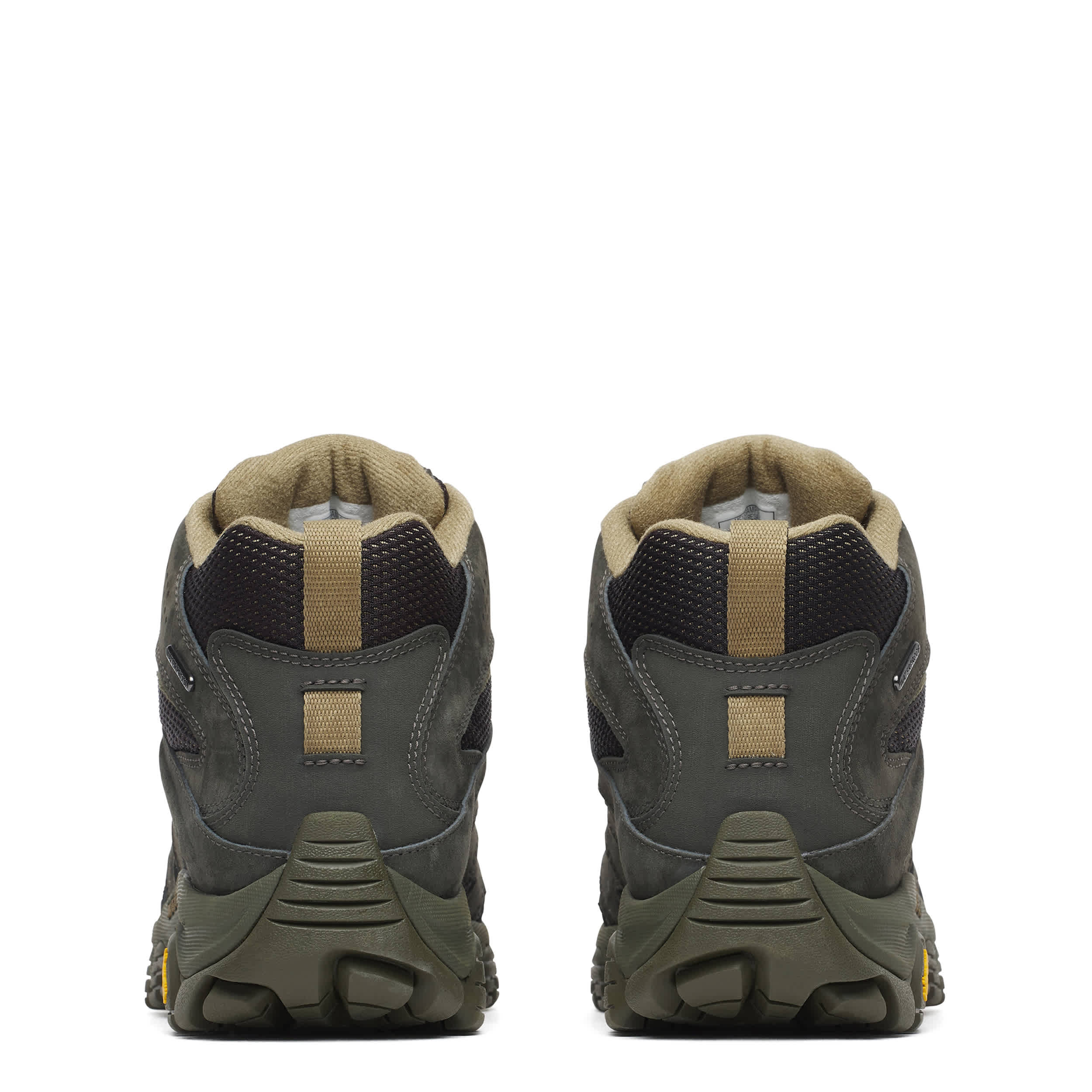 MERRELL-MENS MOAB 3 MID WP HIKING BOOT-BLACK & 