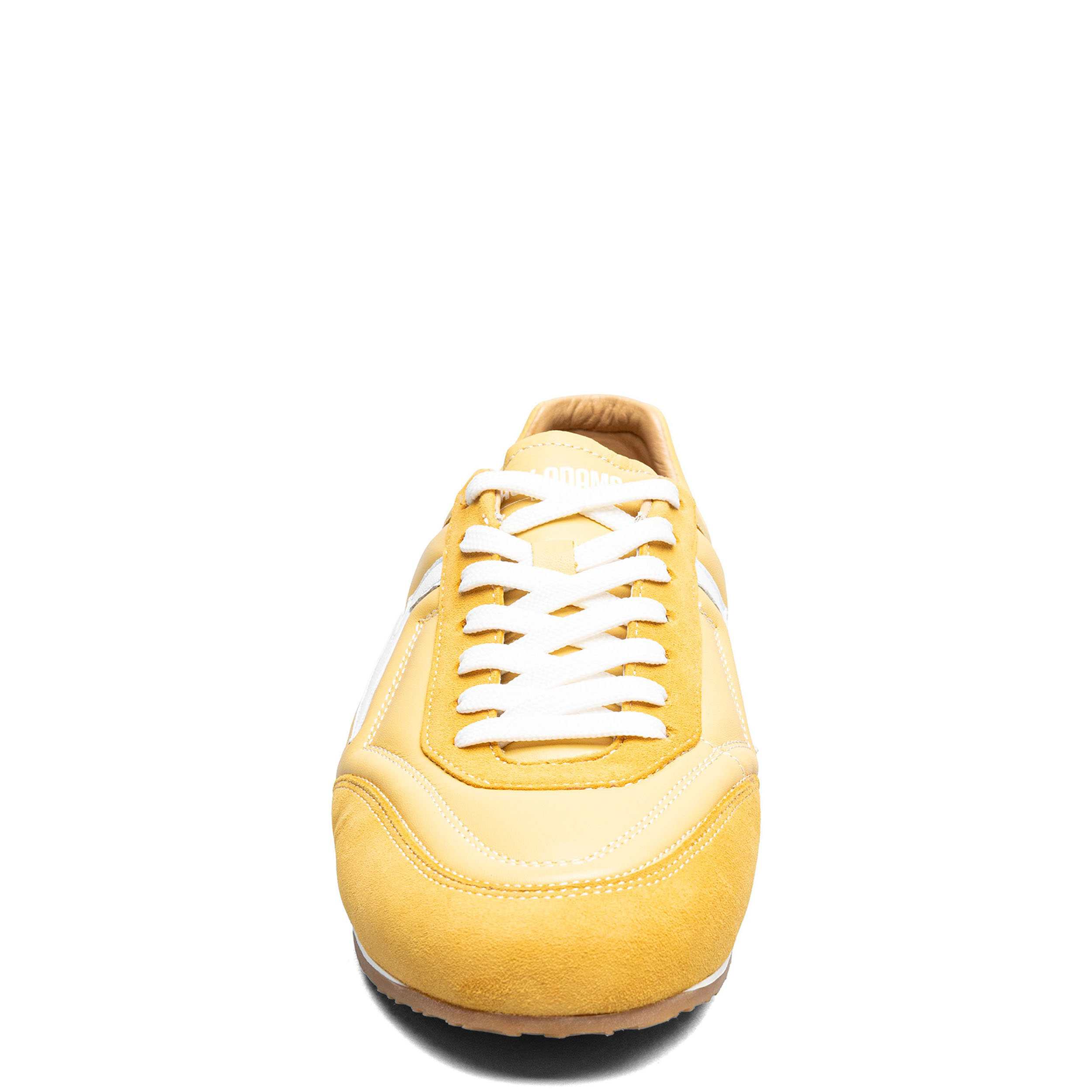 STACY ADAMS-MENS ACTION 150 SPORT FASHION SNEAKERS-YELLOW & 