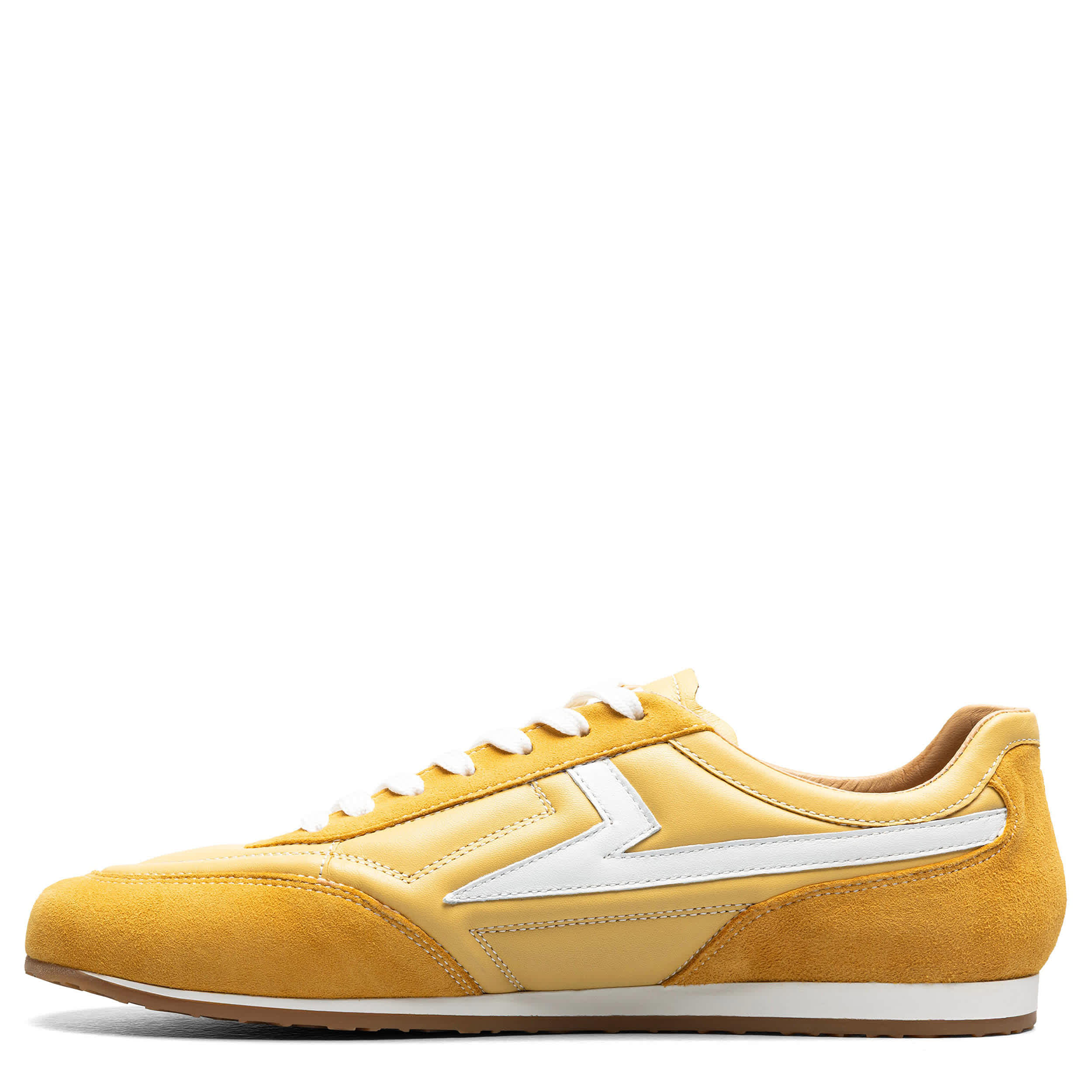 STACY ADAMS-MENS ACTION 150 SPORT FASHION SNEAKERS-YELLOW & 