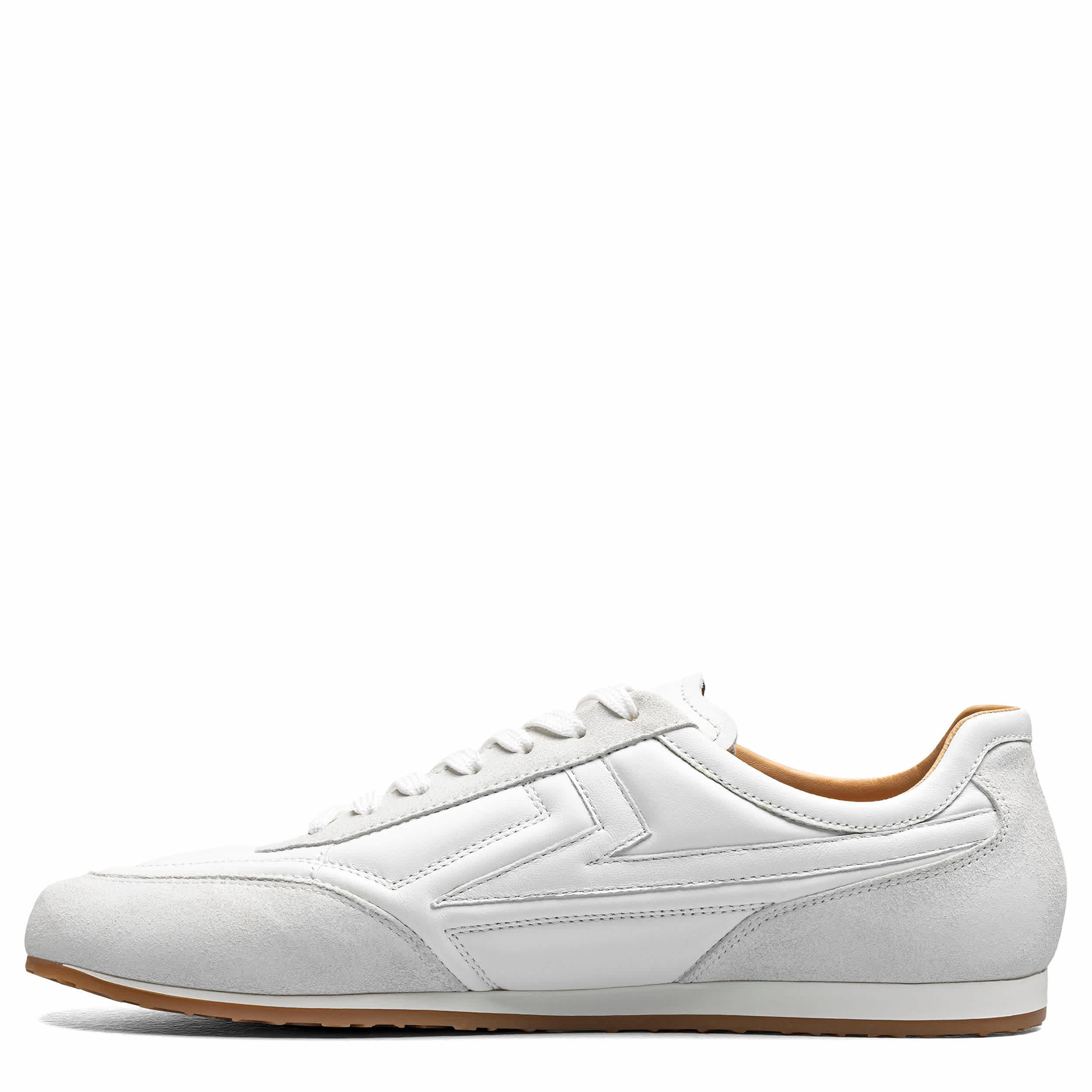 STACY ADAMS-MENS ACTION 150 SPORT FASHION SNEAKERS-WHITE & 