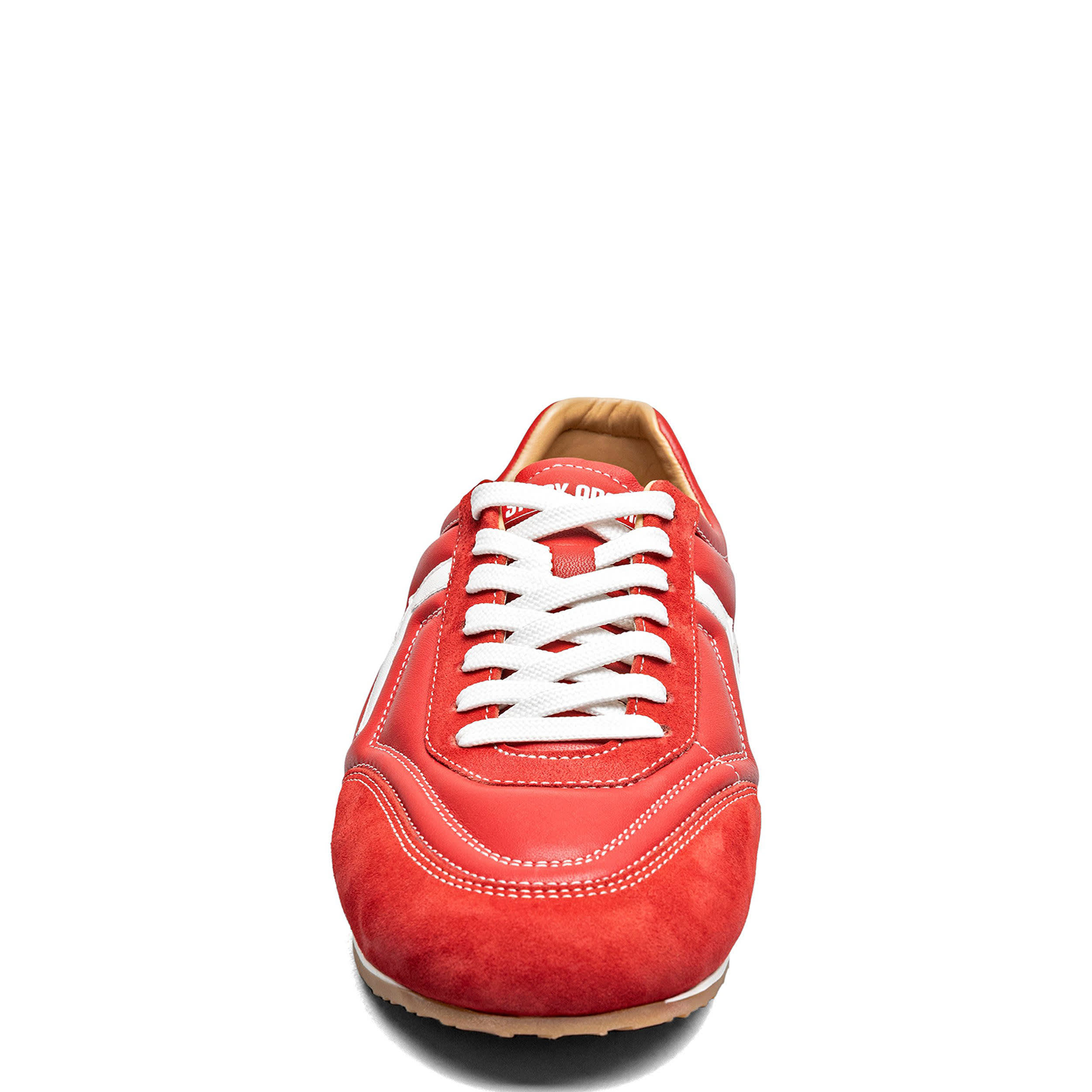 STACY ADAMS-MENS ACTION 150 SPORT FASHION SNEAKERS-RED & 