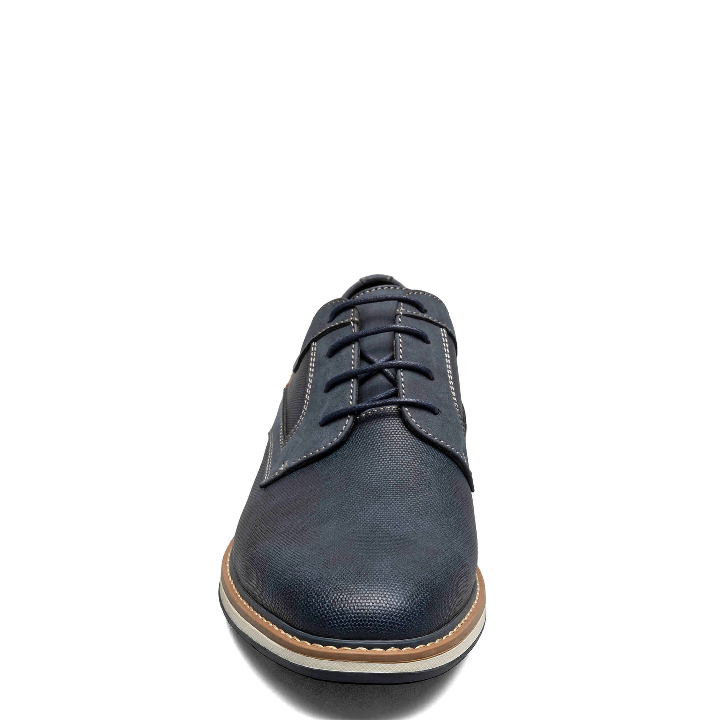 STACY ADAMS-MENS PHINEAS OXFORDS-NAVY & 