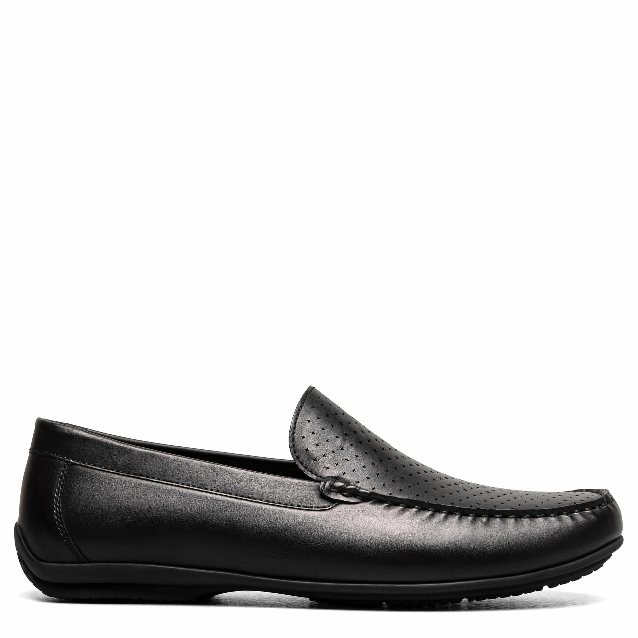 STACY ADAMS-MENS CONROY LOAFER-BLACK & 