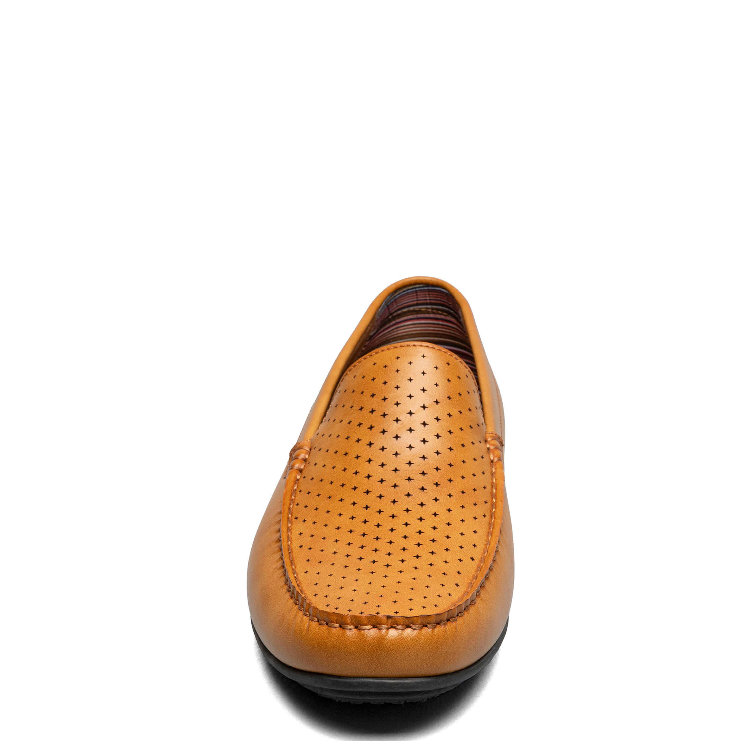 STACY ADAMS-MENS CONROY LOAFER-TAN & 