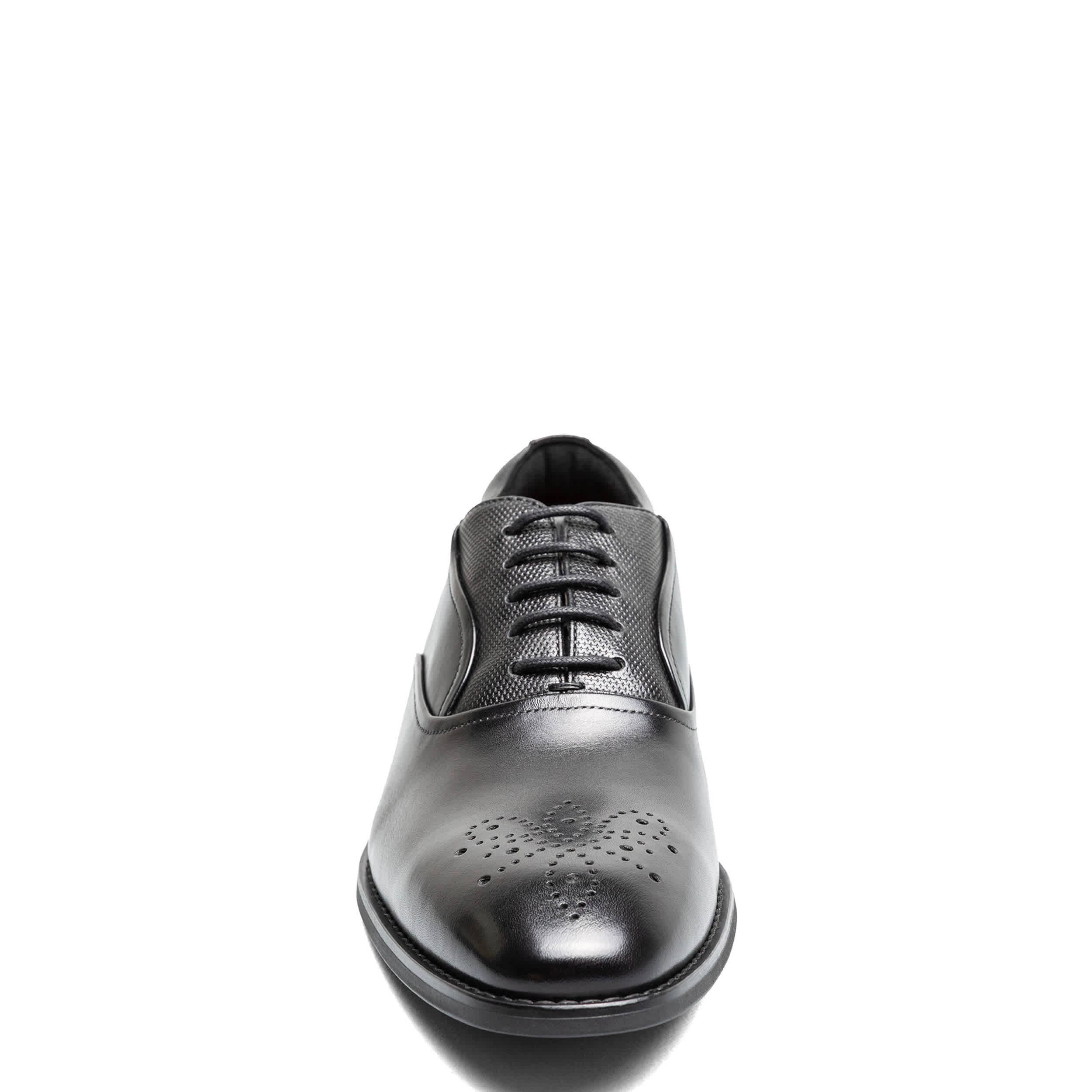 STACY ADAMS-MENS LANGFORD OXFORD-BLACK & 