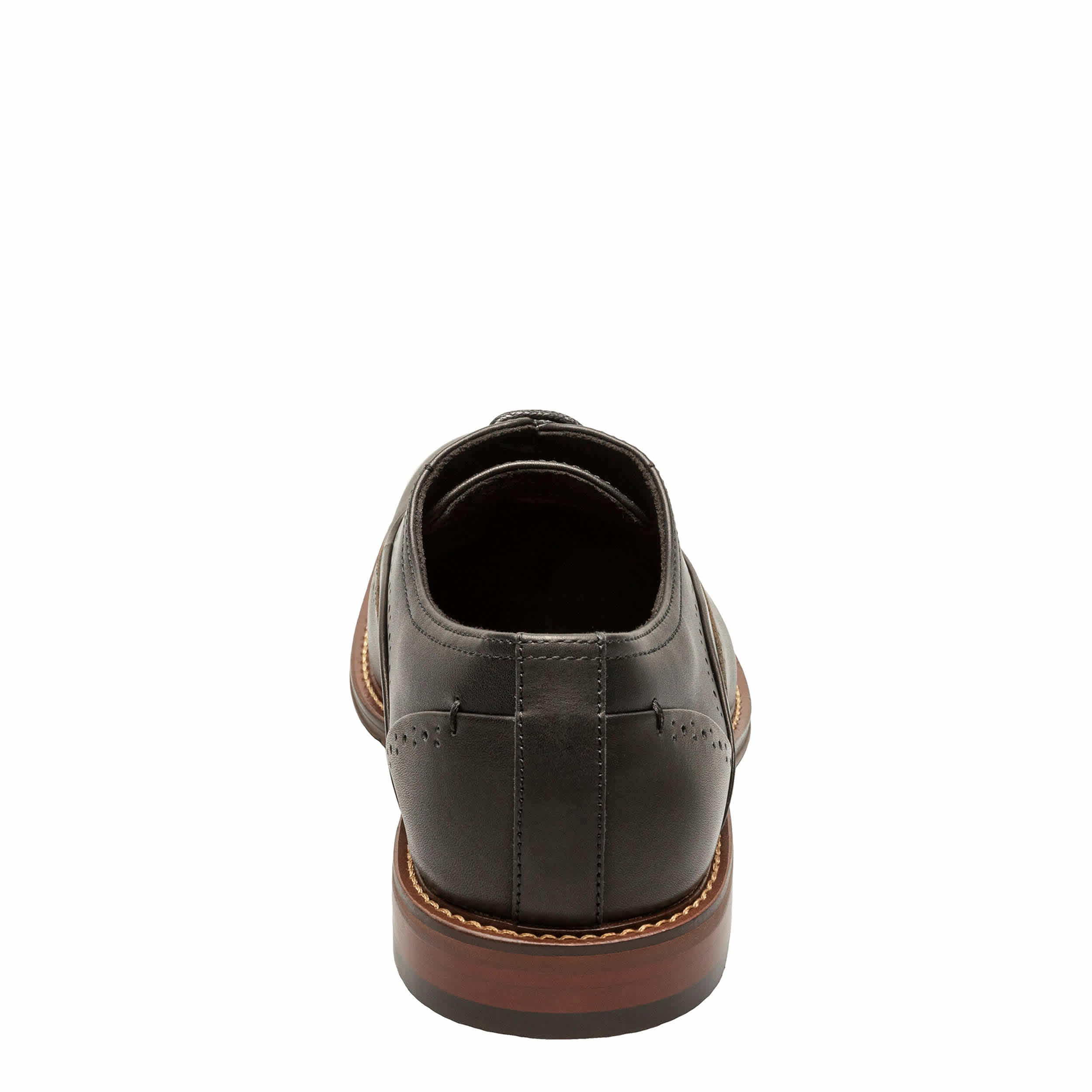 STACY ADAMS-MENS MACARTHUR OXFORD-BLACK & 