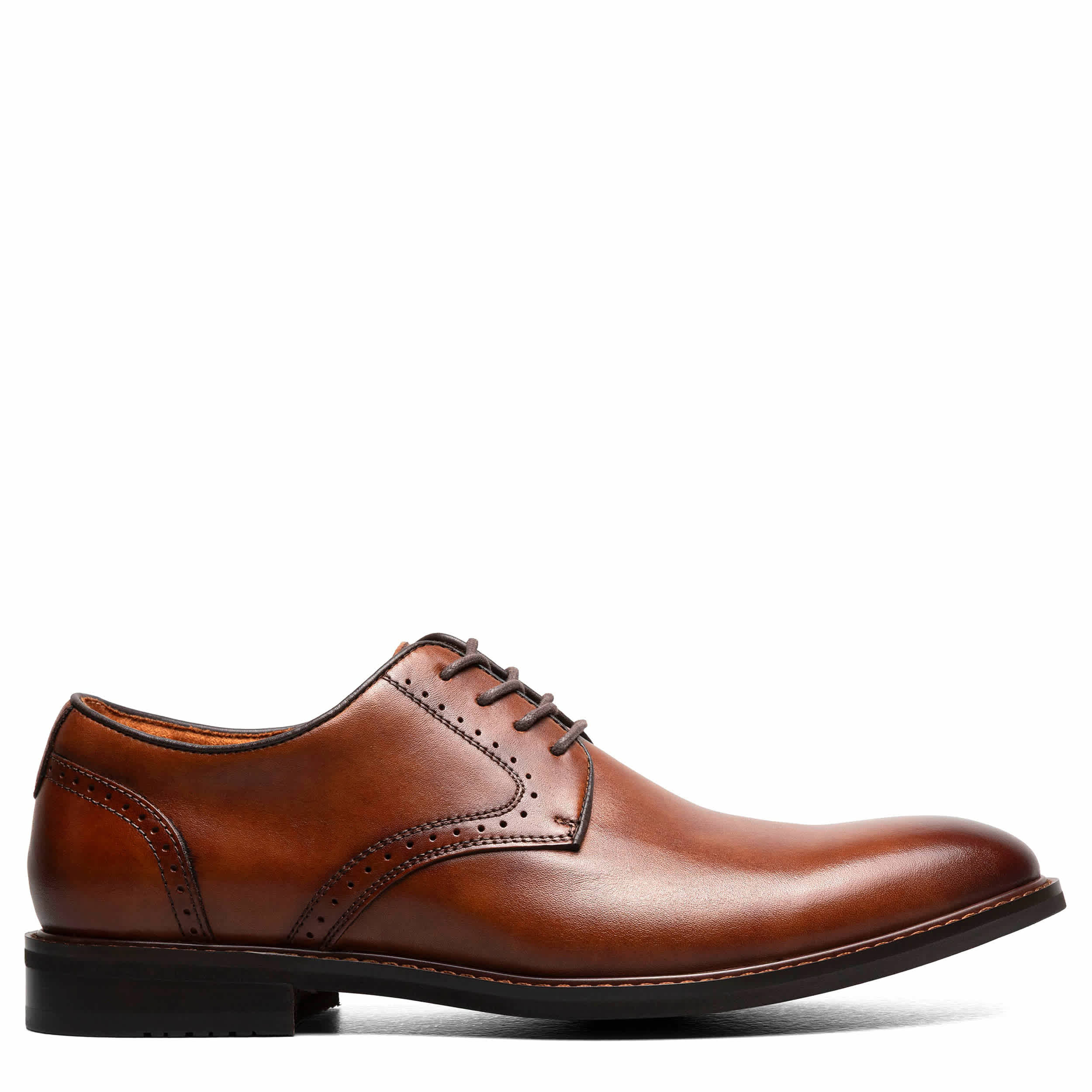 STACY ADAMS-MENS BENSON OXFORDS-BURGUNDY & 