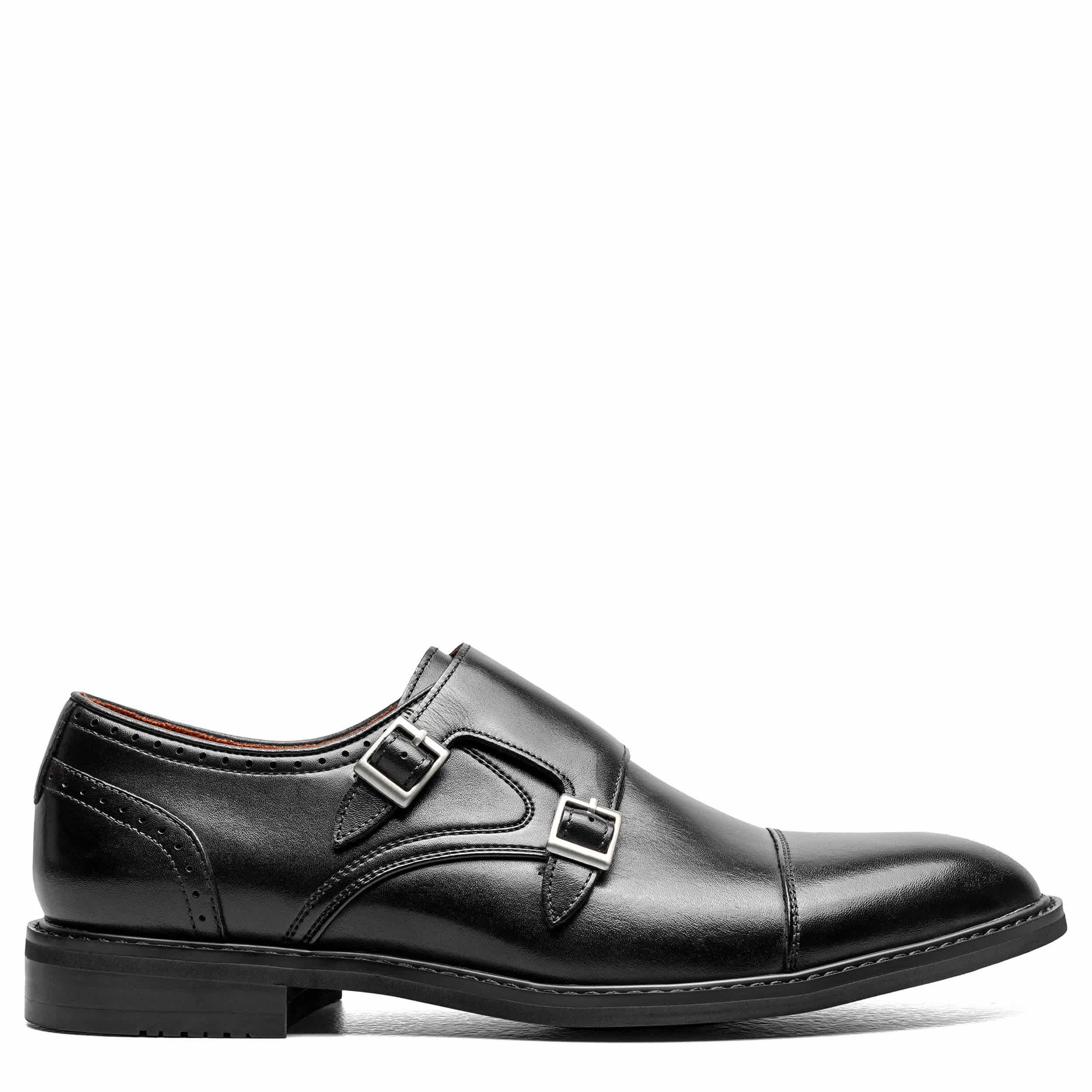 STACY ADAMS-MENS BOSWELL LOAFERS-BLACK & 
