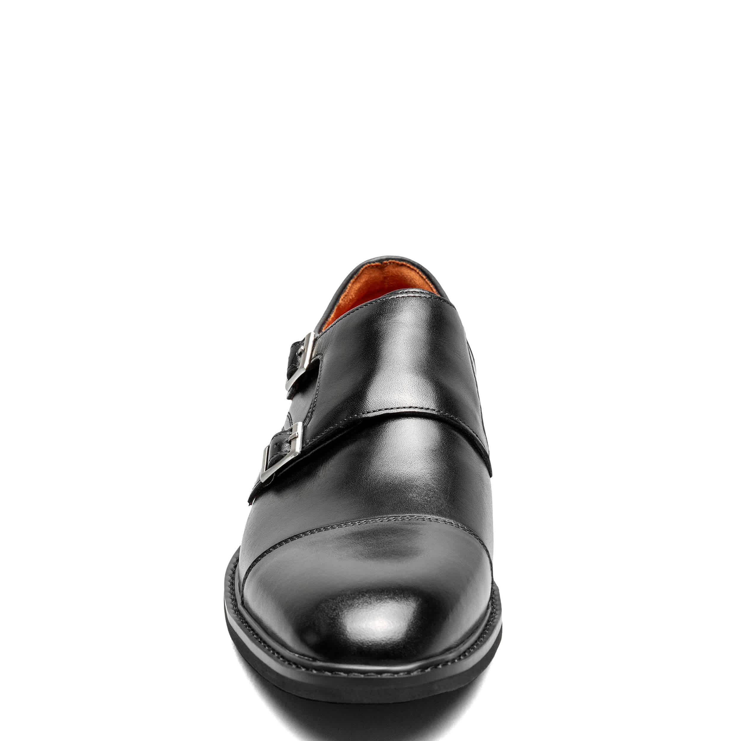 STACY ADAMS-MENS BOSWELL LOAFERS-BLACK & 
