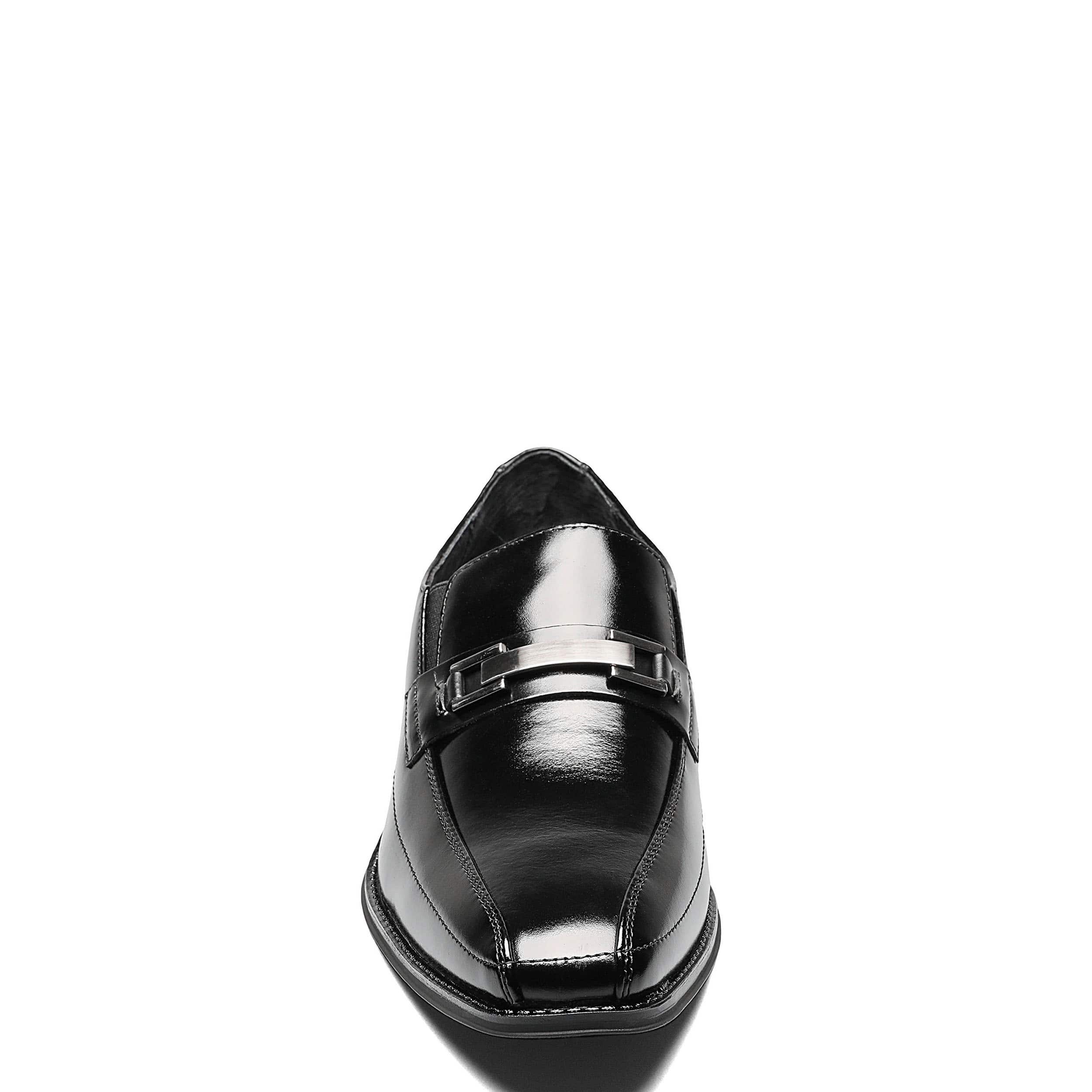 STACY ADAMS-MENS WAKEFIELD LOAFERS-BLACK & 