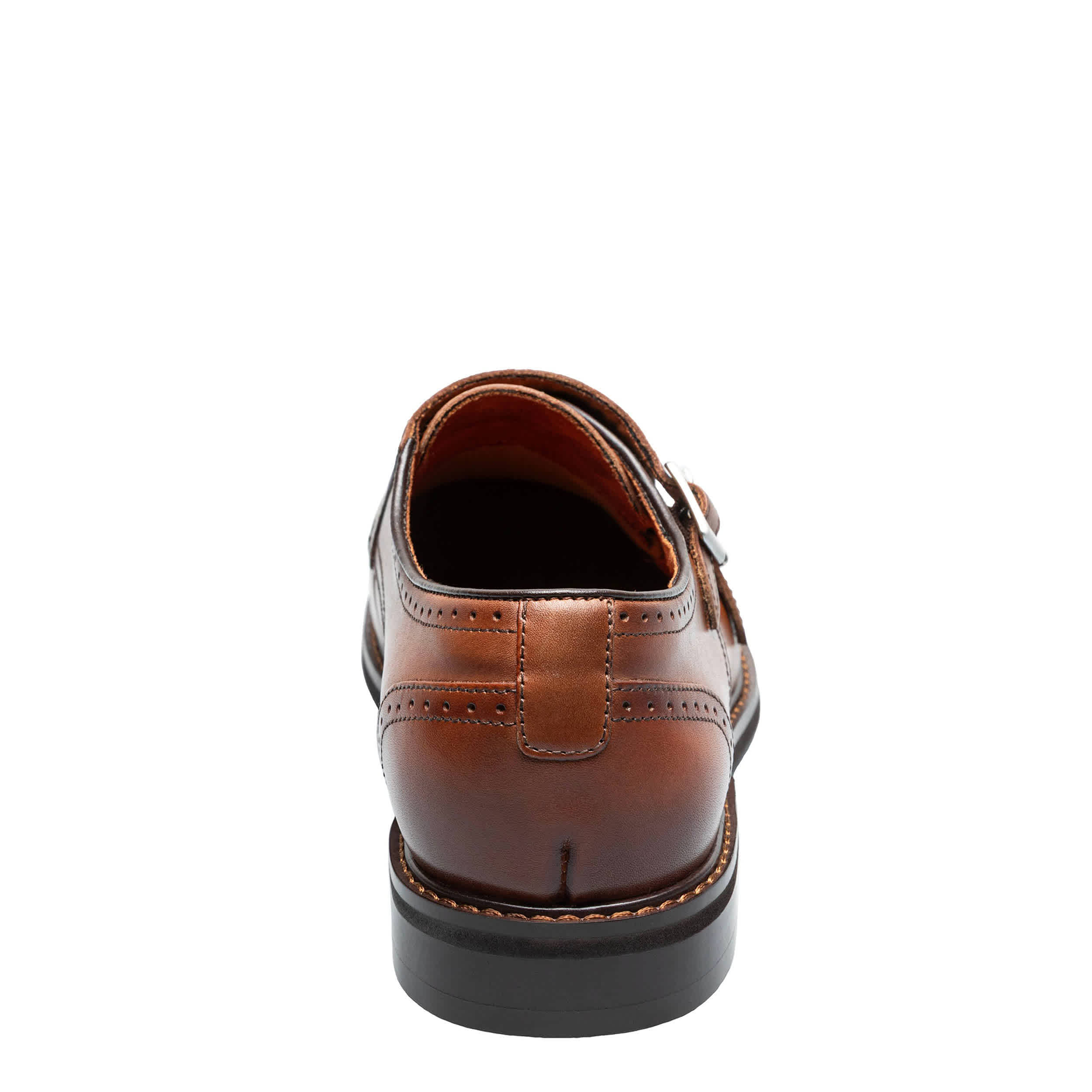 STACY ADAMS-MENS BOSWELL LOAFERS-COGNAC & 
