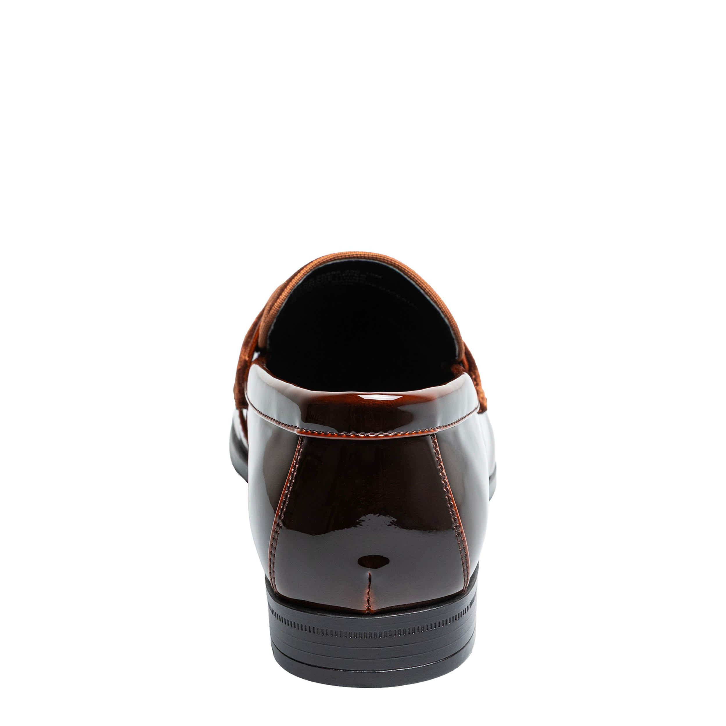 STACY ADAMS-MENS SPRATLEY LOAFERS-BROWN & 