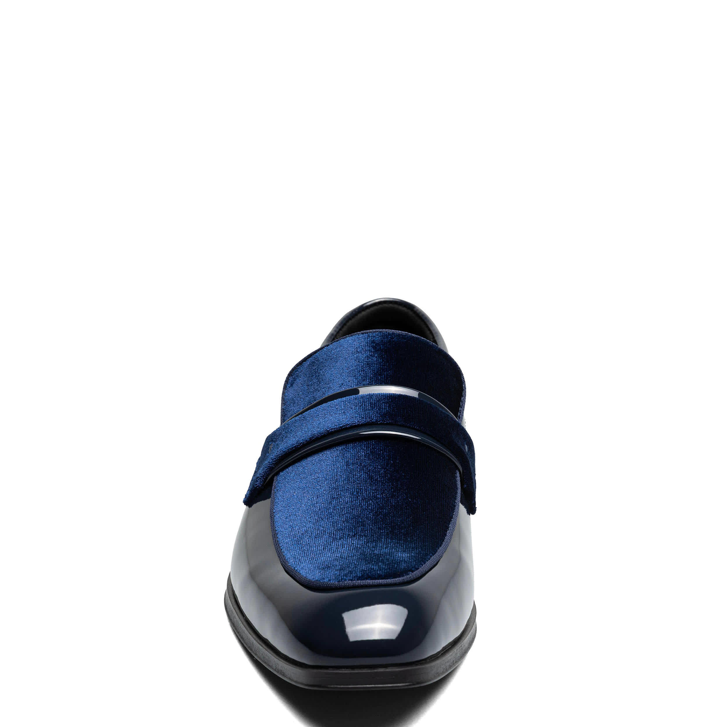 STACY ADAMS-MENS SPRATLEY LOAFERS-NAVY & 