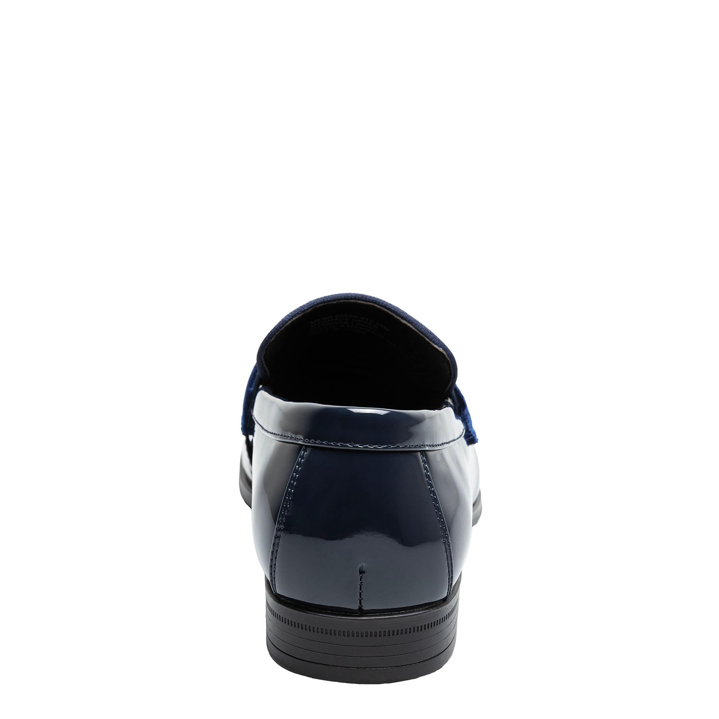 STACY ADAMS-MENS SPRATLEY LOAFERS-NAVY & 