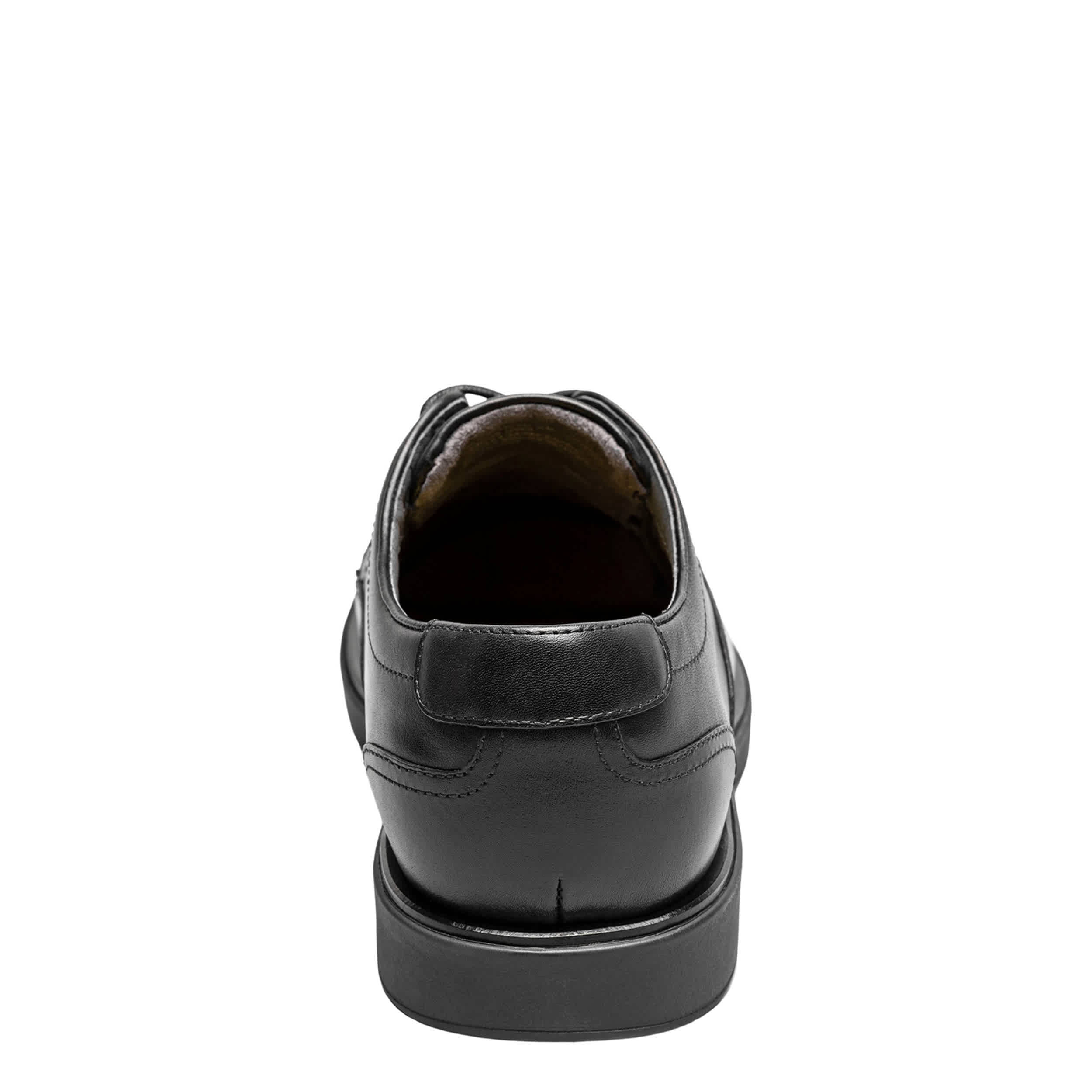 FLORSHEIM-MENS AVENUE PLAIN TOE OXFORD-BLACK & 