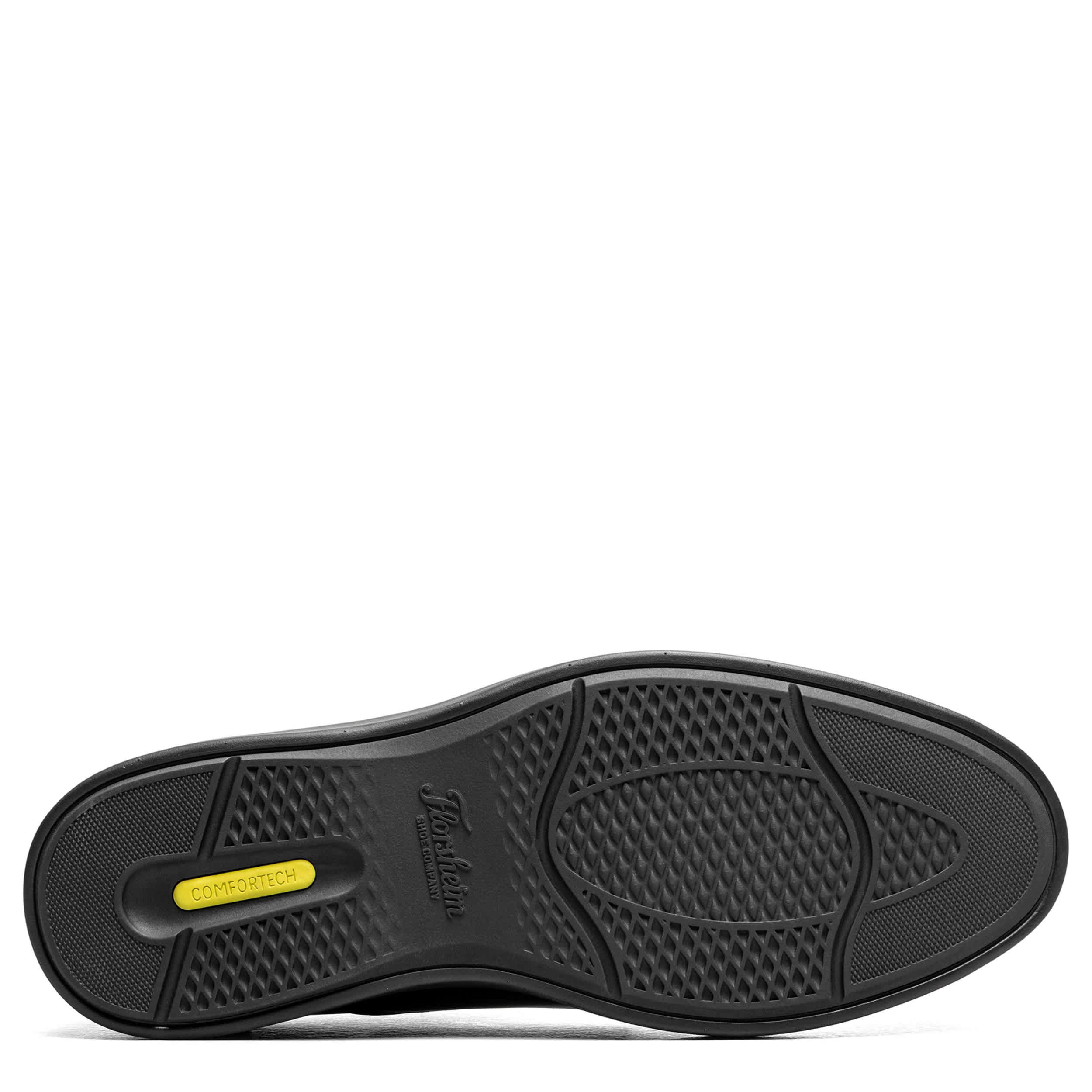 FLORSHEIM-MENS AVENUE PLAIN TOE OXFORD-BLACK & 