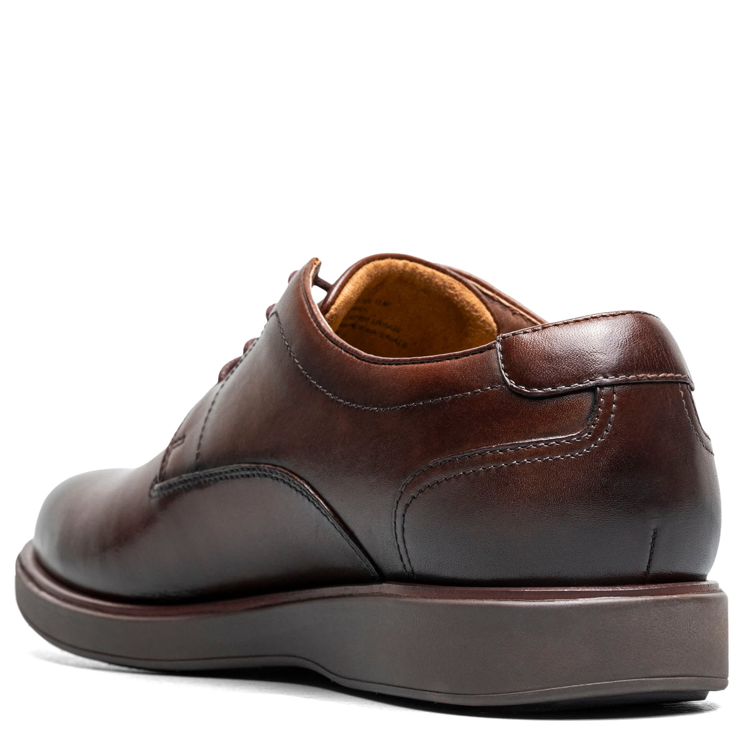 FLORSHEIM-MENS AVENUE PLAIN TOE OXFORD-BROWN & 