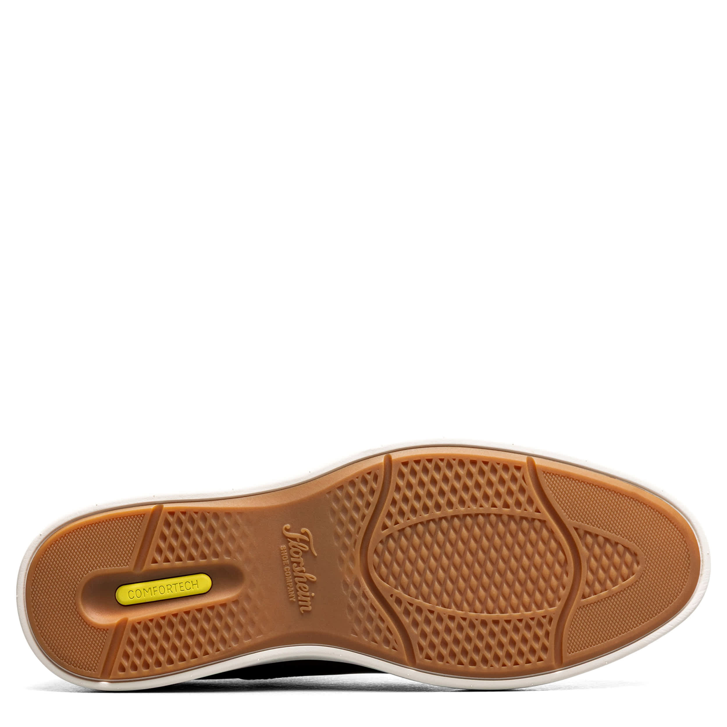 FLORSHEIM-MENS AVENUE PLAIN TOE OXFORD-COGNAC & 
