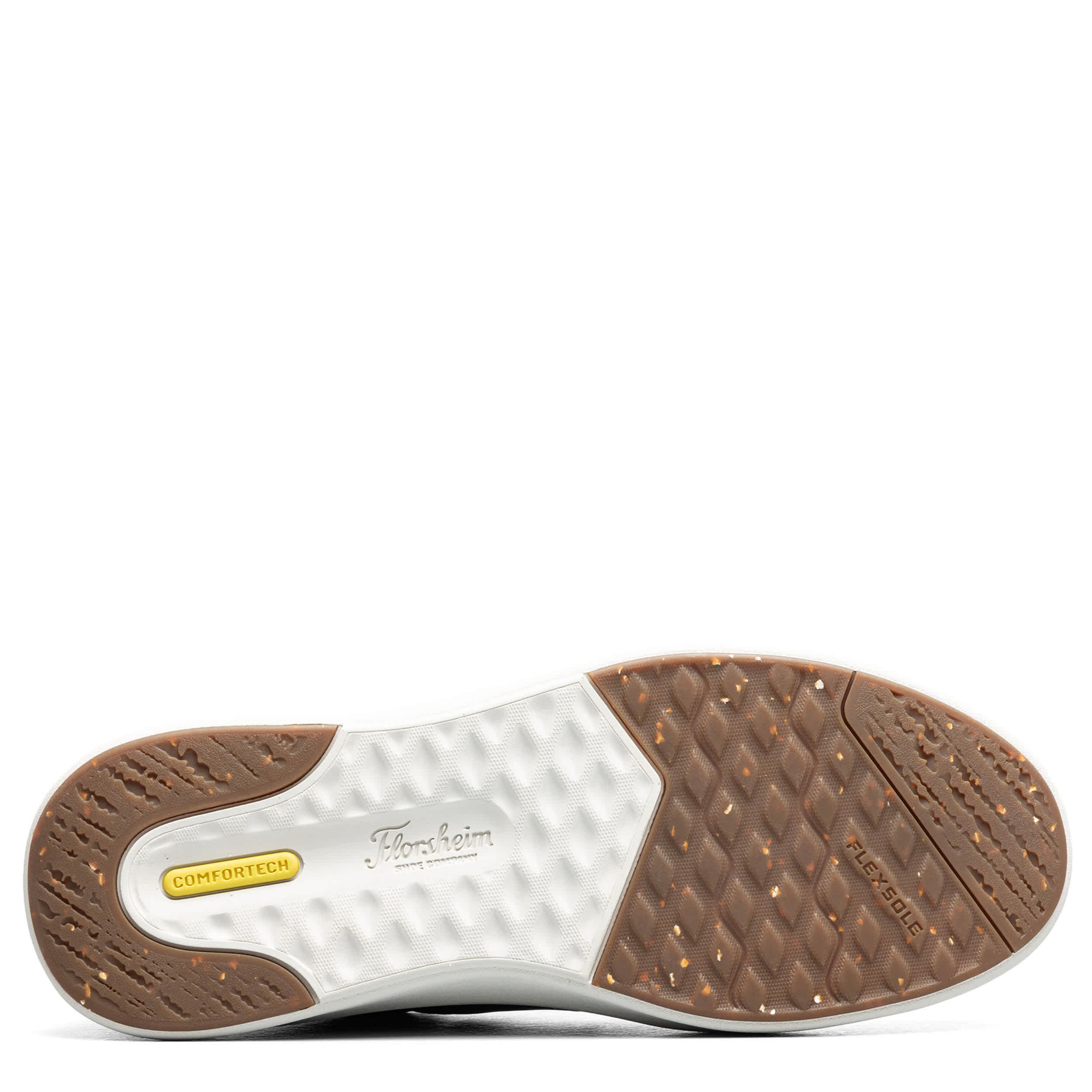 FLORSHEIM-MENS CROSSTOUR HANDS FREE SNEAKER-BLACK & WHITE