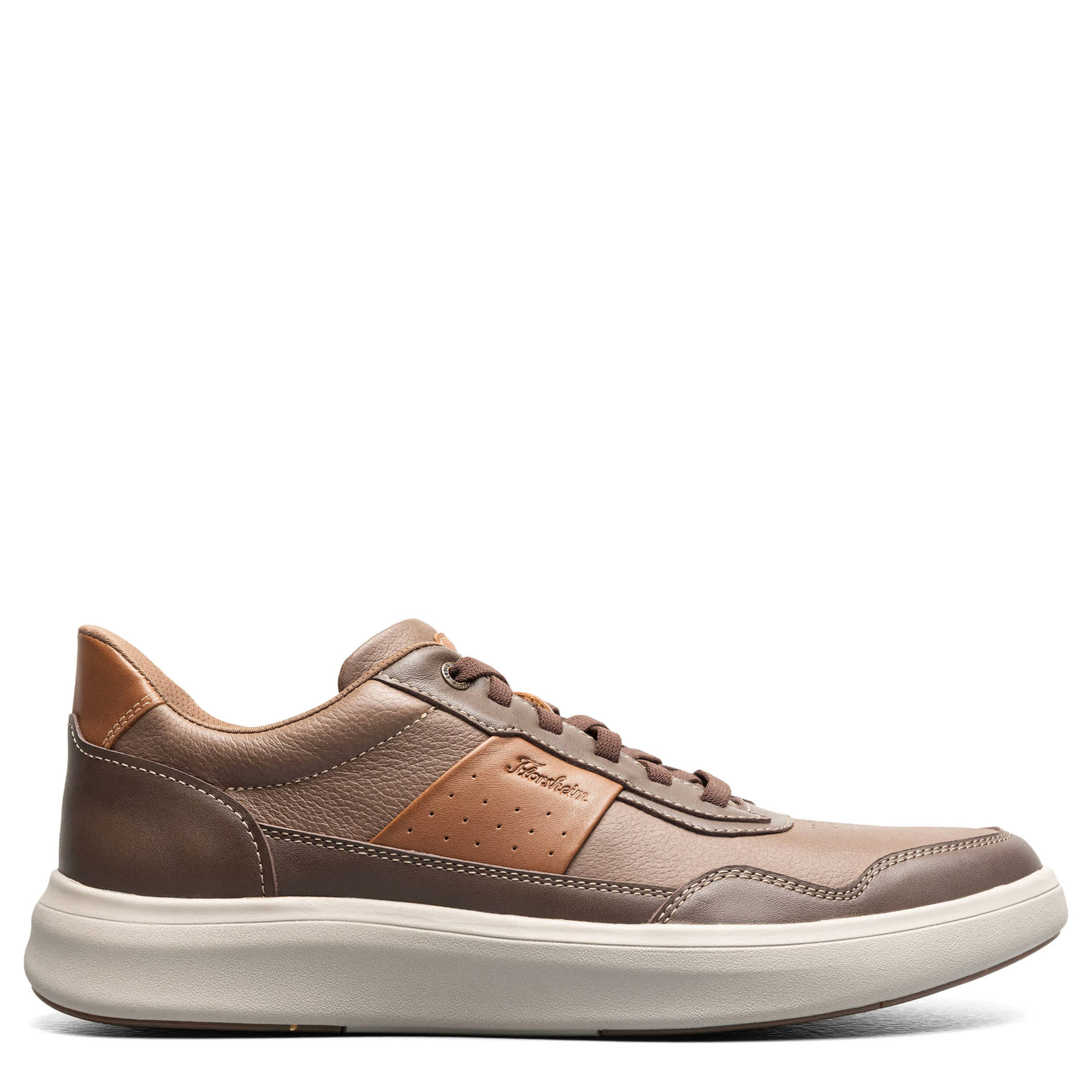FLORSHEIM-MENS CROSSTOUR HANDS FREE SNEAKER-BROWN & MULTICOLOR