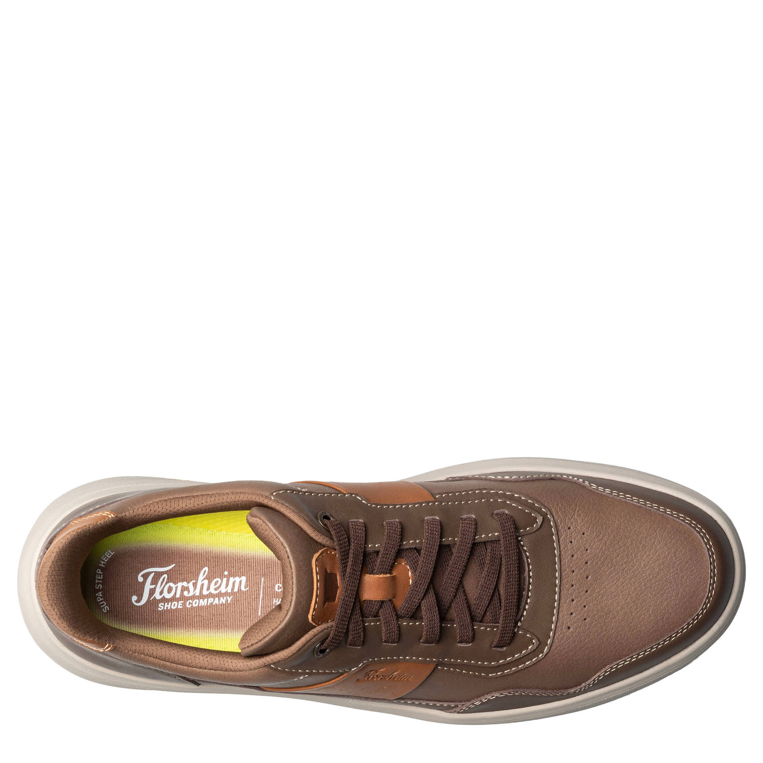 FLORSHEIM-MENS CROSSTOUR HANDS FREE SNEAKER-BROWN & MULTICOLOR