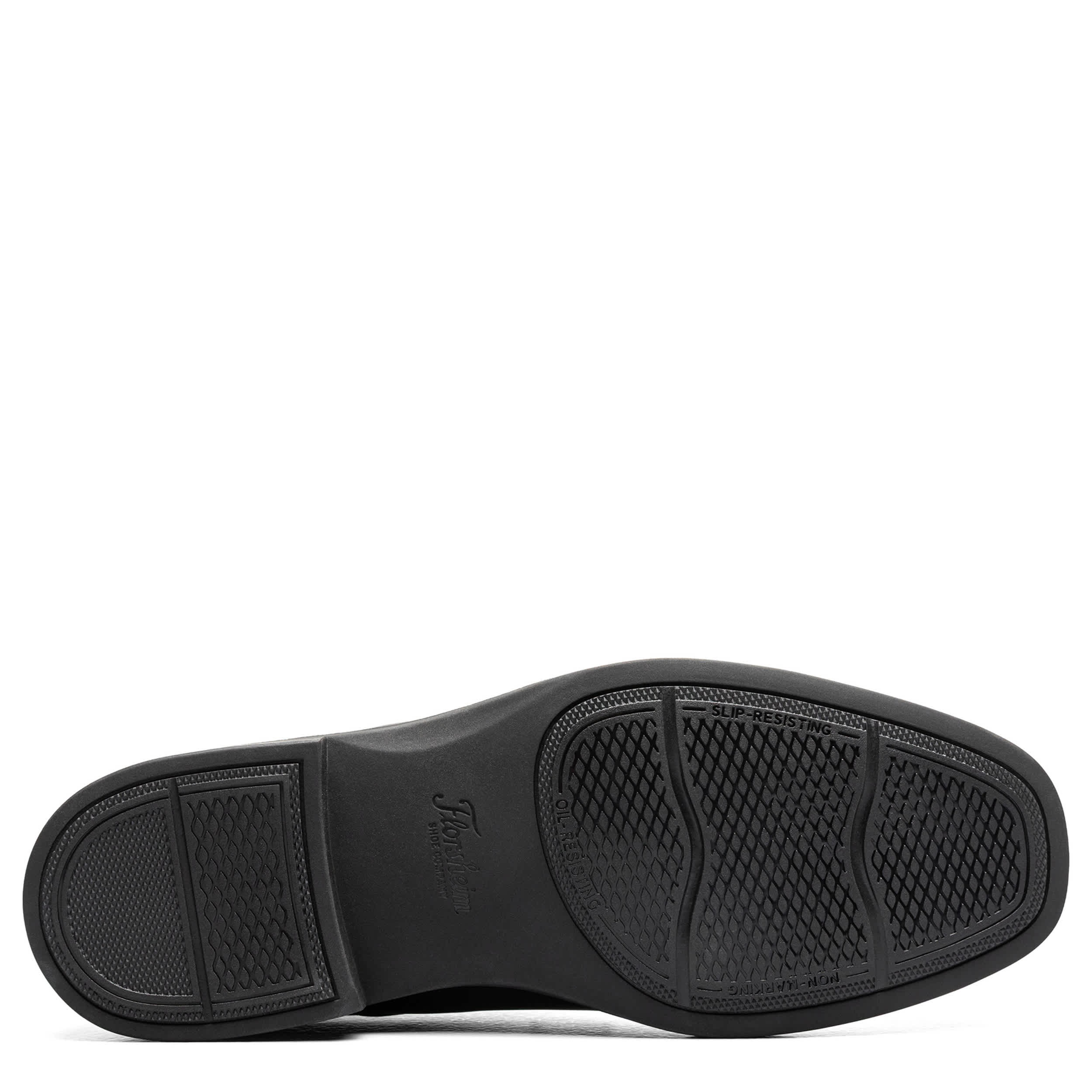 FLORSHEIM-MENS FORECAST II WATERPROOF CAP TOE OXFORD-BLACK & 
