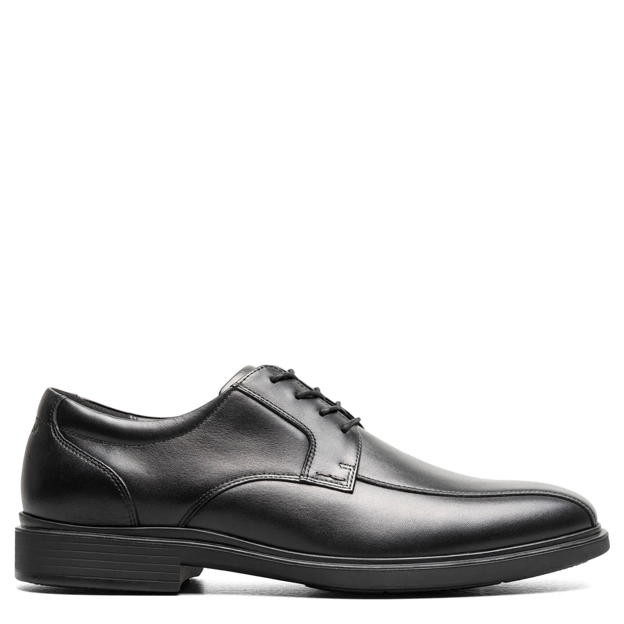 FLORSHEIM-MENS FORECAST II WATERPROOF BIKE TOE OXFORD-BLACK & 