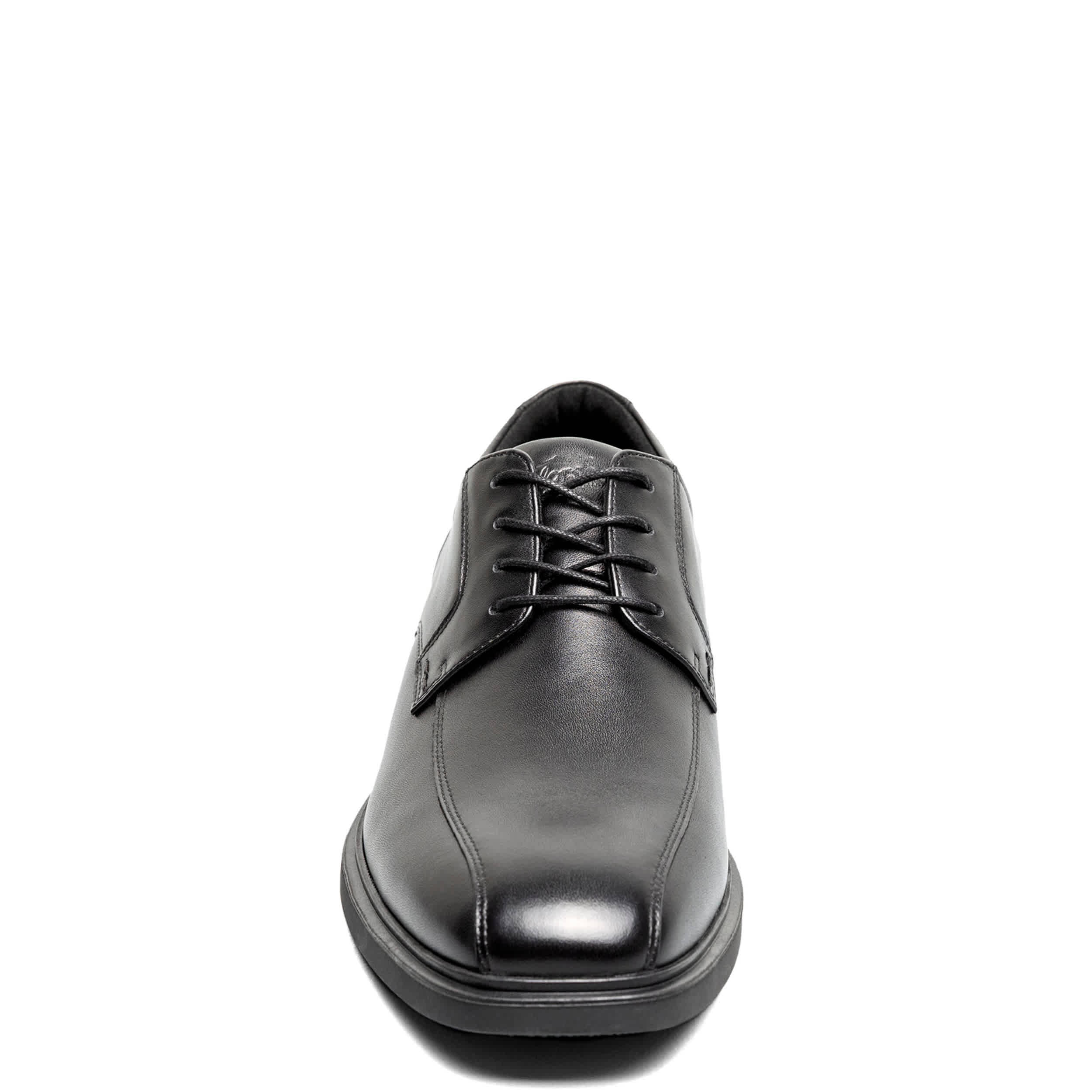 FLORSHEIM-MENS FORECAST II WATERPROOF BIKE TOE OXFORD-BLACK & 