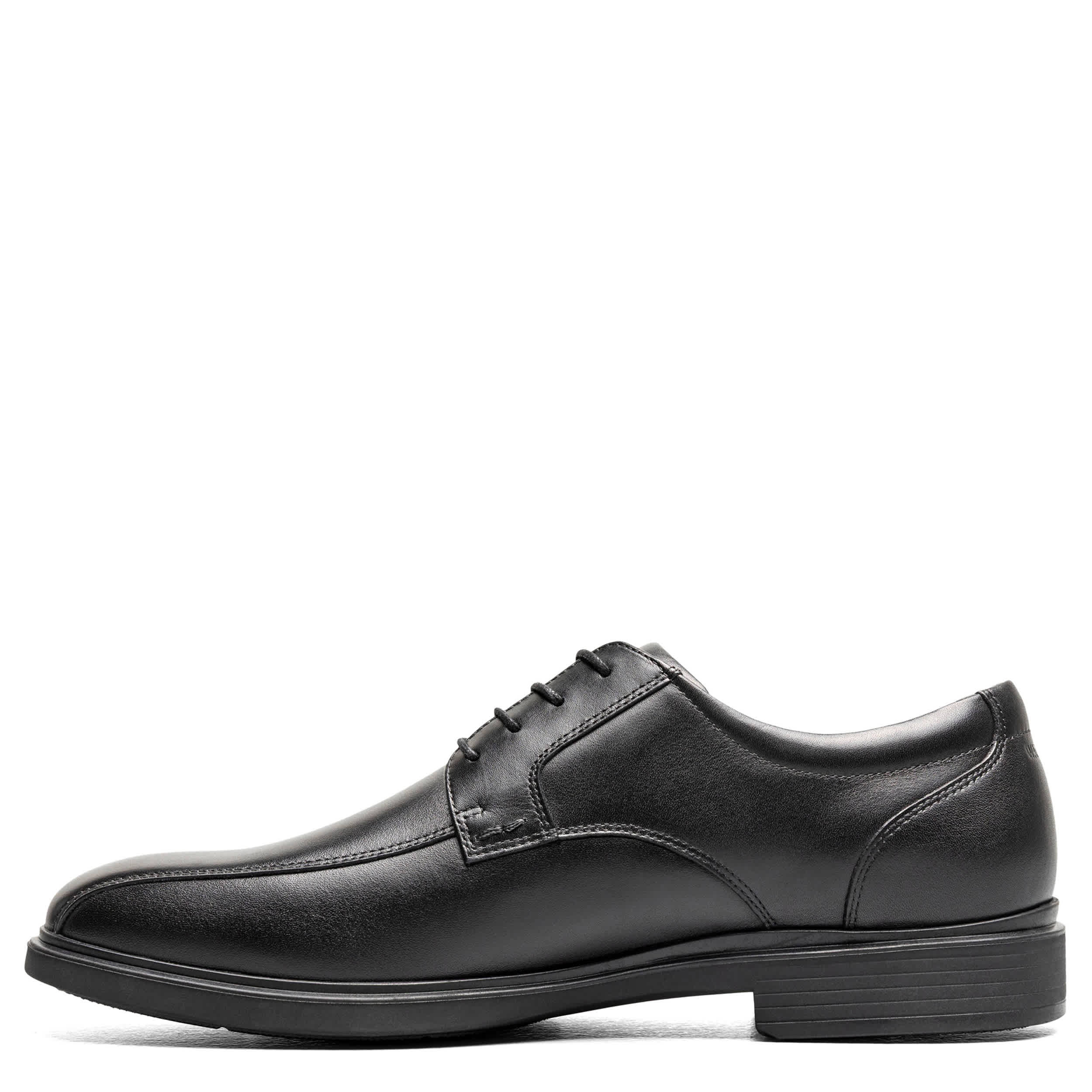 FLORSHEIM-MENS FORECAST II WATERPROOF BIKE TOE OXFORD-BLACK & 