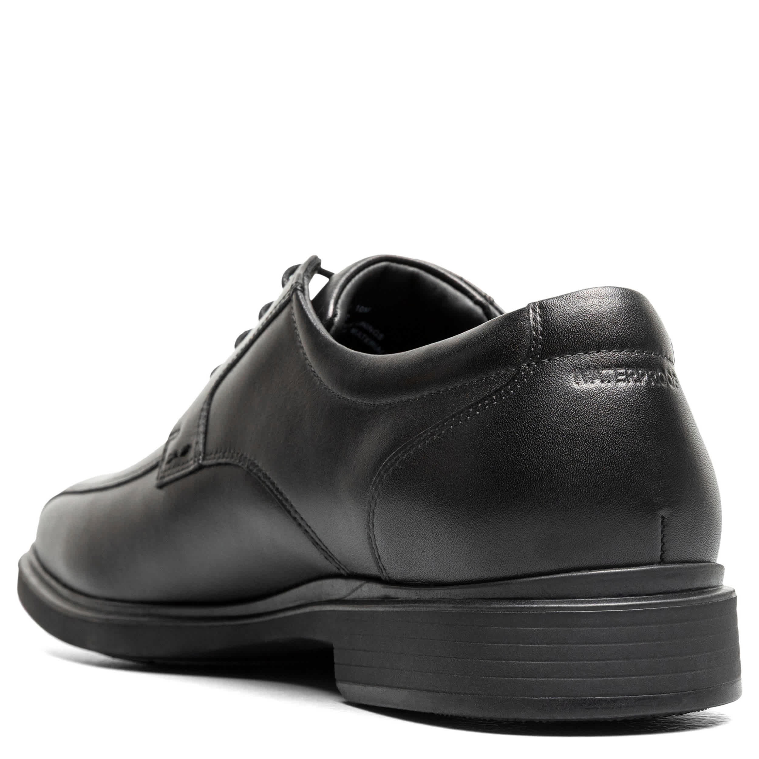 FLORSHEIM-MENS FORECAST II WATERPROOF BIKE TOE OXFORD-BLACK & 