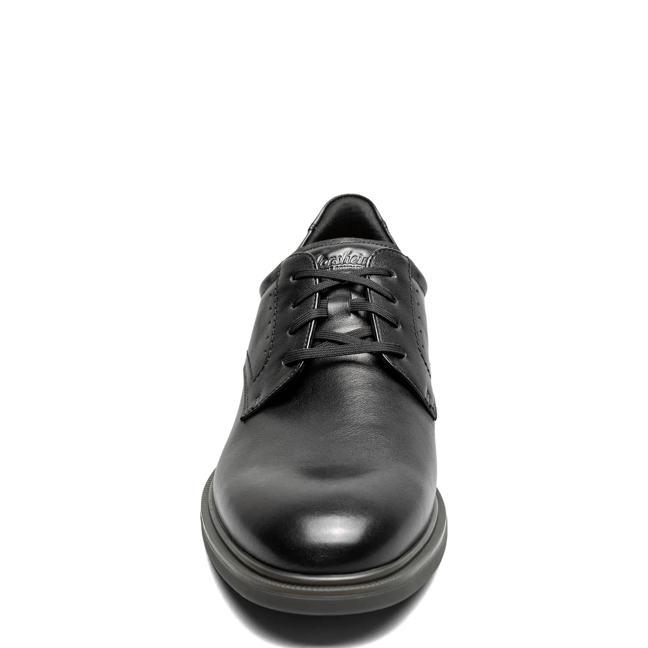 FLORSHEIM-MENS HIGHRISE HANDS FREE OXFORD-BLACK & 