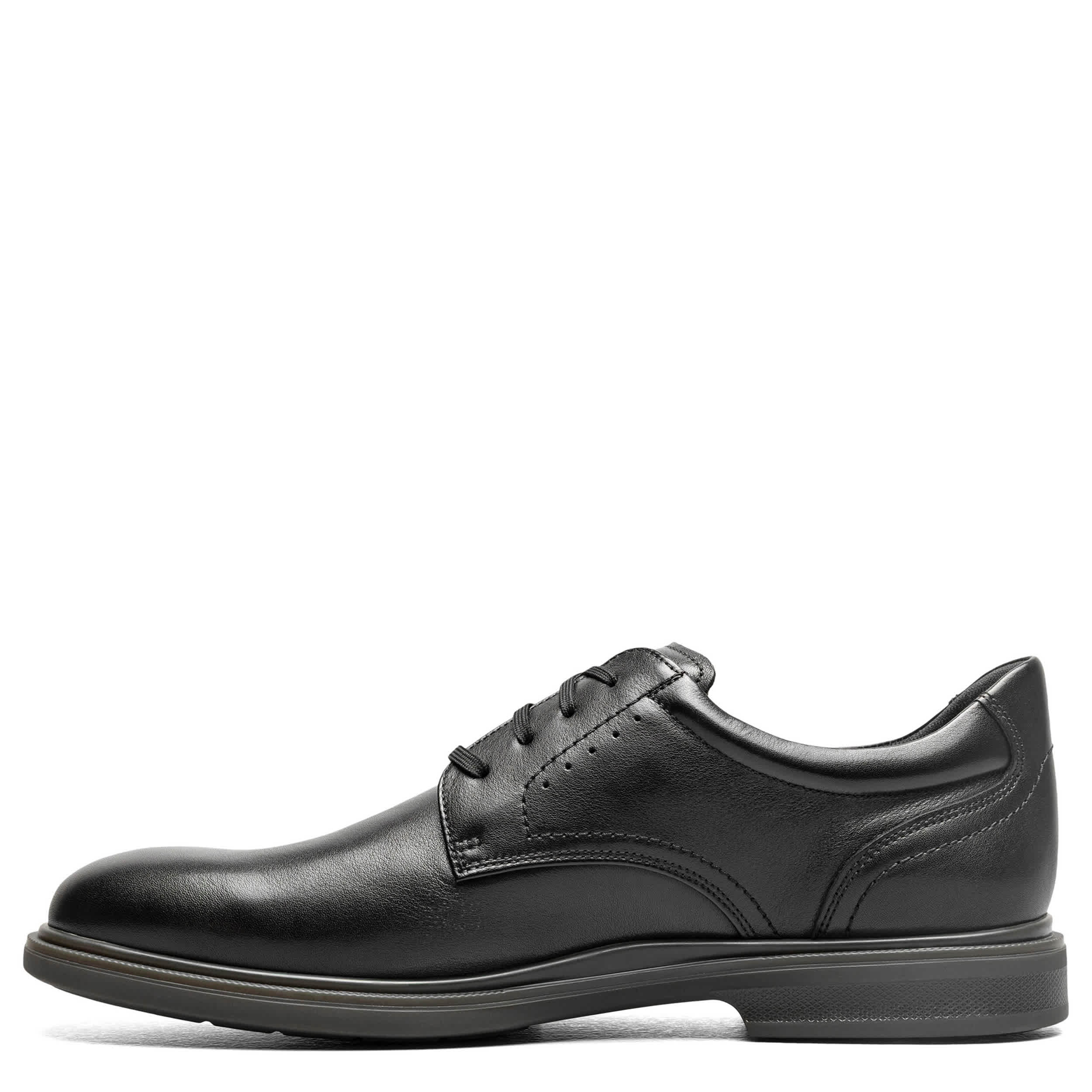 FLORSHEIM-MENS HIGHRISE HANDS FREE OXFORD-BLACK & 