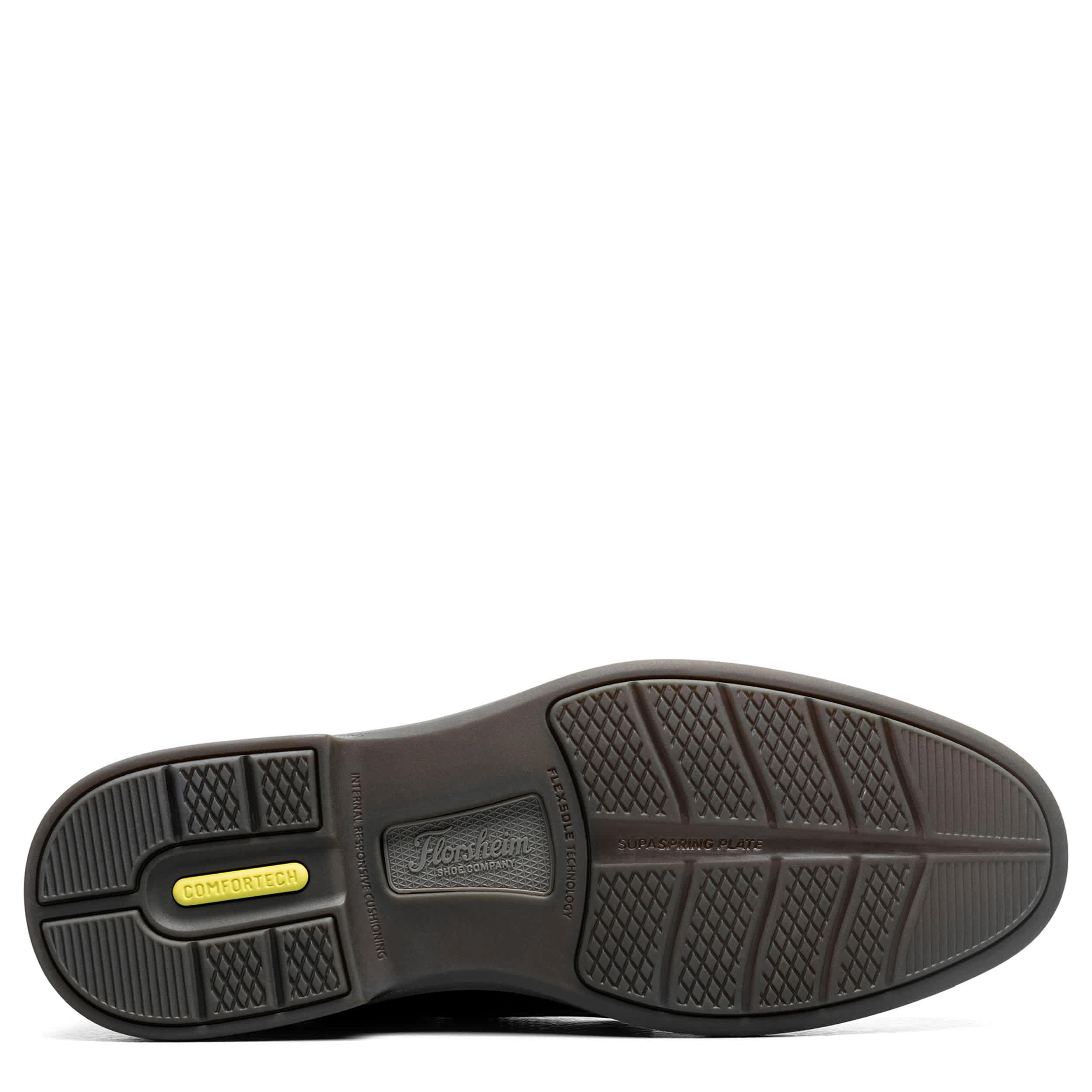 FLORSHEIM-MENS HIGHRISE HANDS FREE OXFORD-BLACK & 