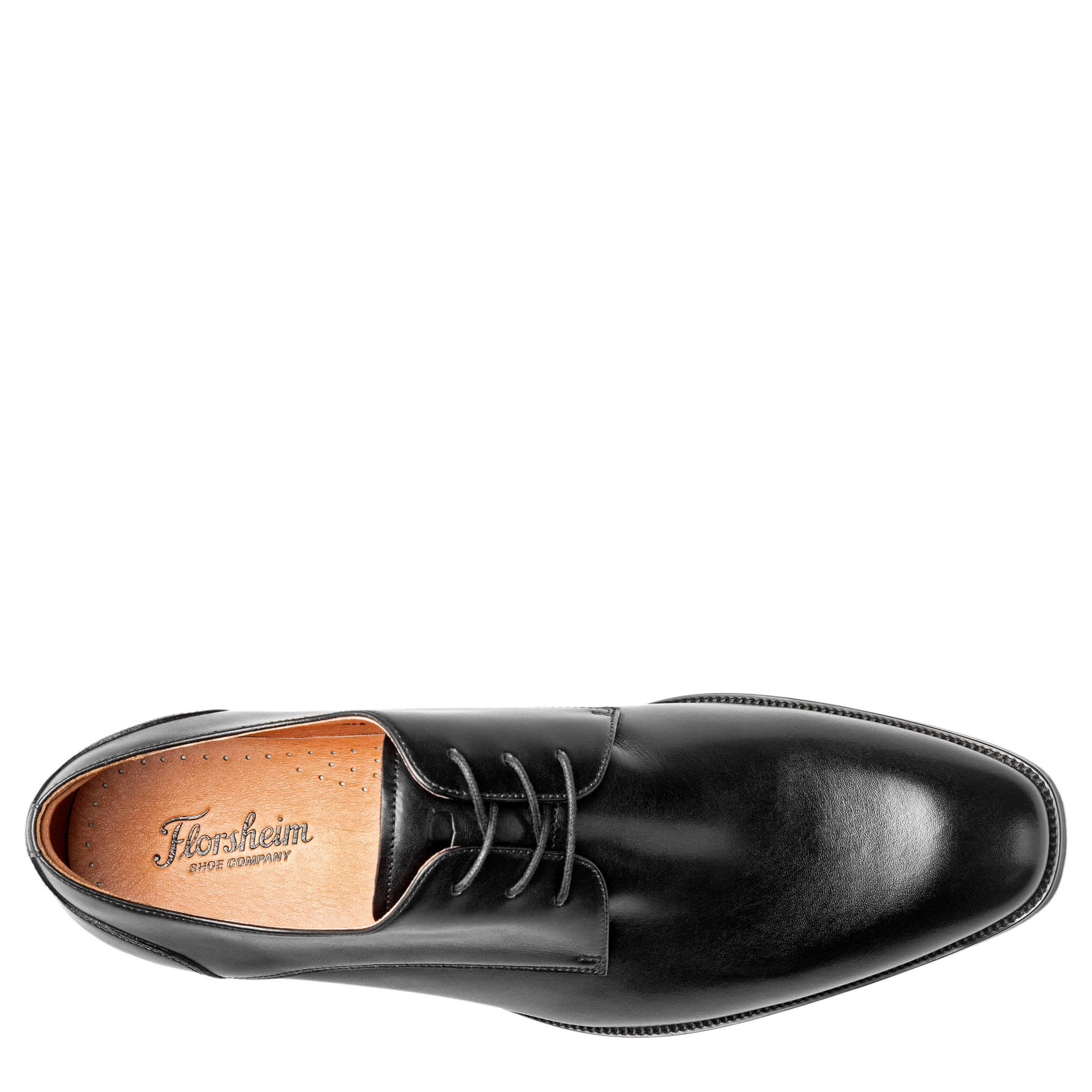 FLORSHEIM-MENS SORRENTO LUX OXFORD-BLACK & 