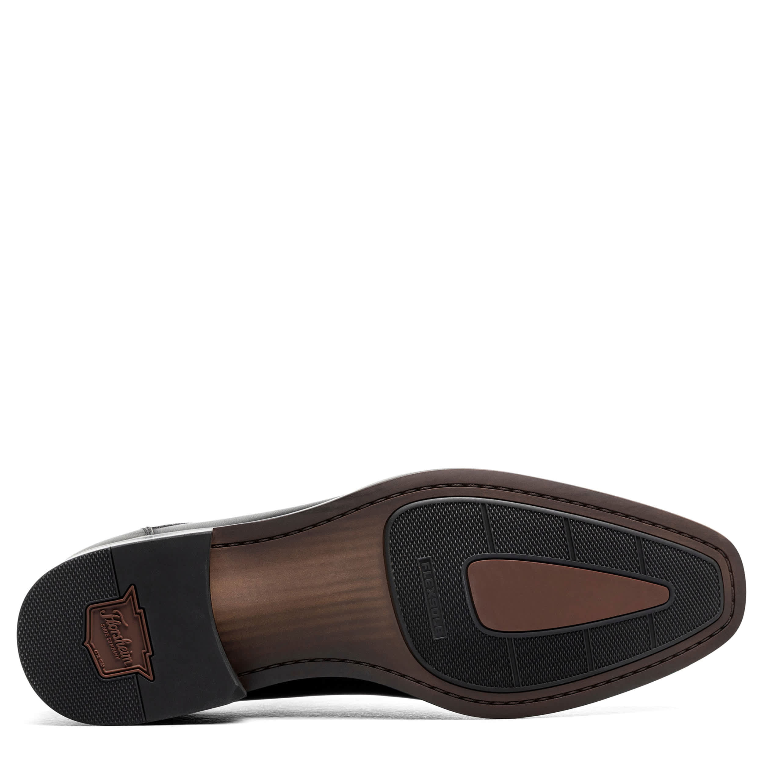 FLORSHEIM-MENS SORRENTO LUX OXFORD-BLACK & 