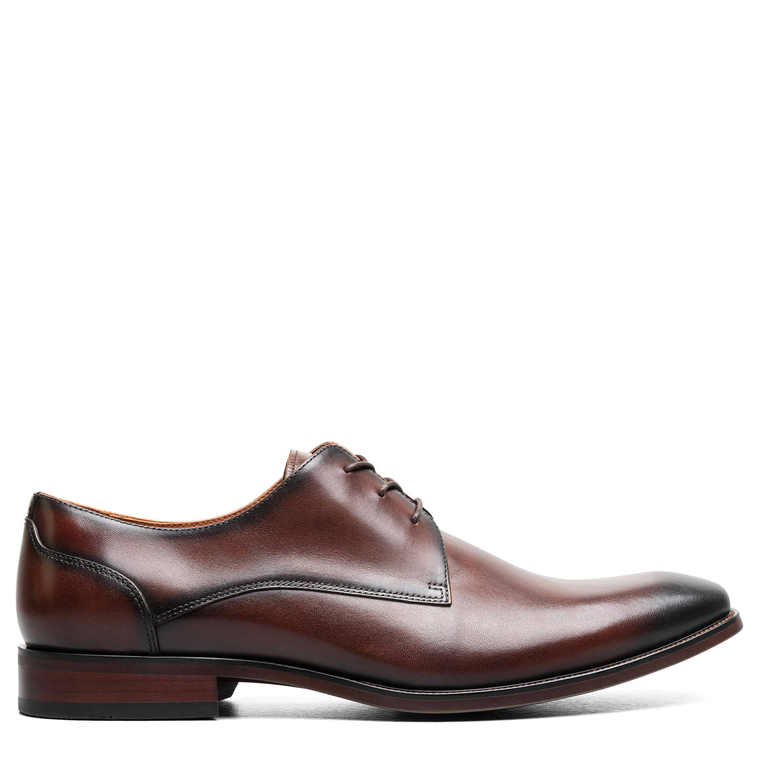 FLORSHEIM-MENS SORRENTO LUX OXFORD-BROWN & 