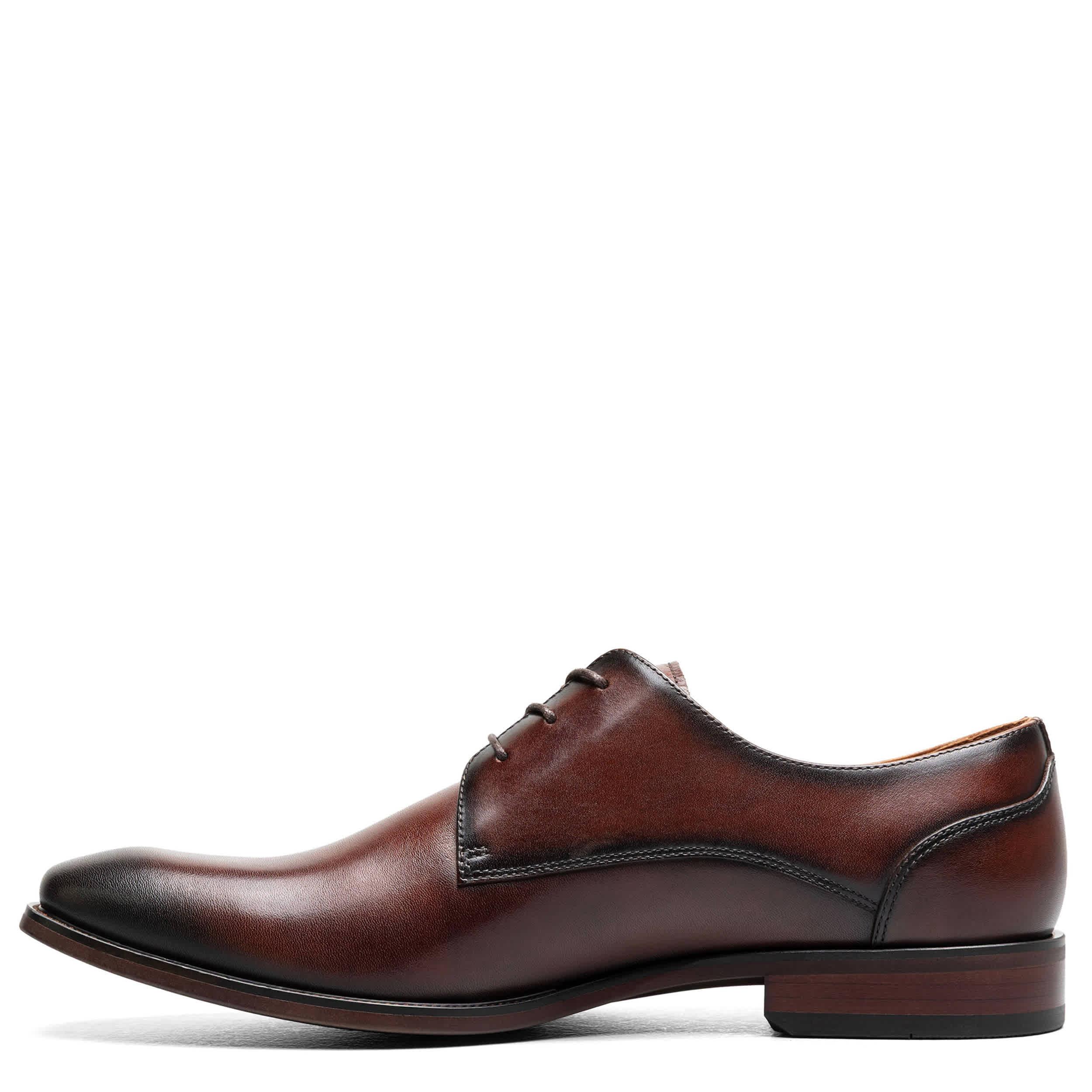 FLORSHEIM-MENS SORRENTO LUX OXFORD-BROWN & 