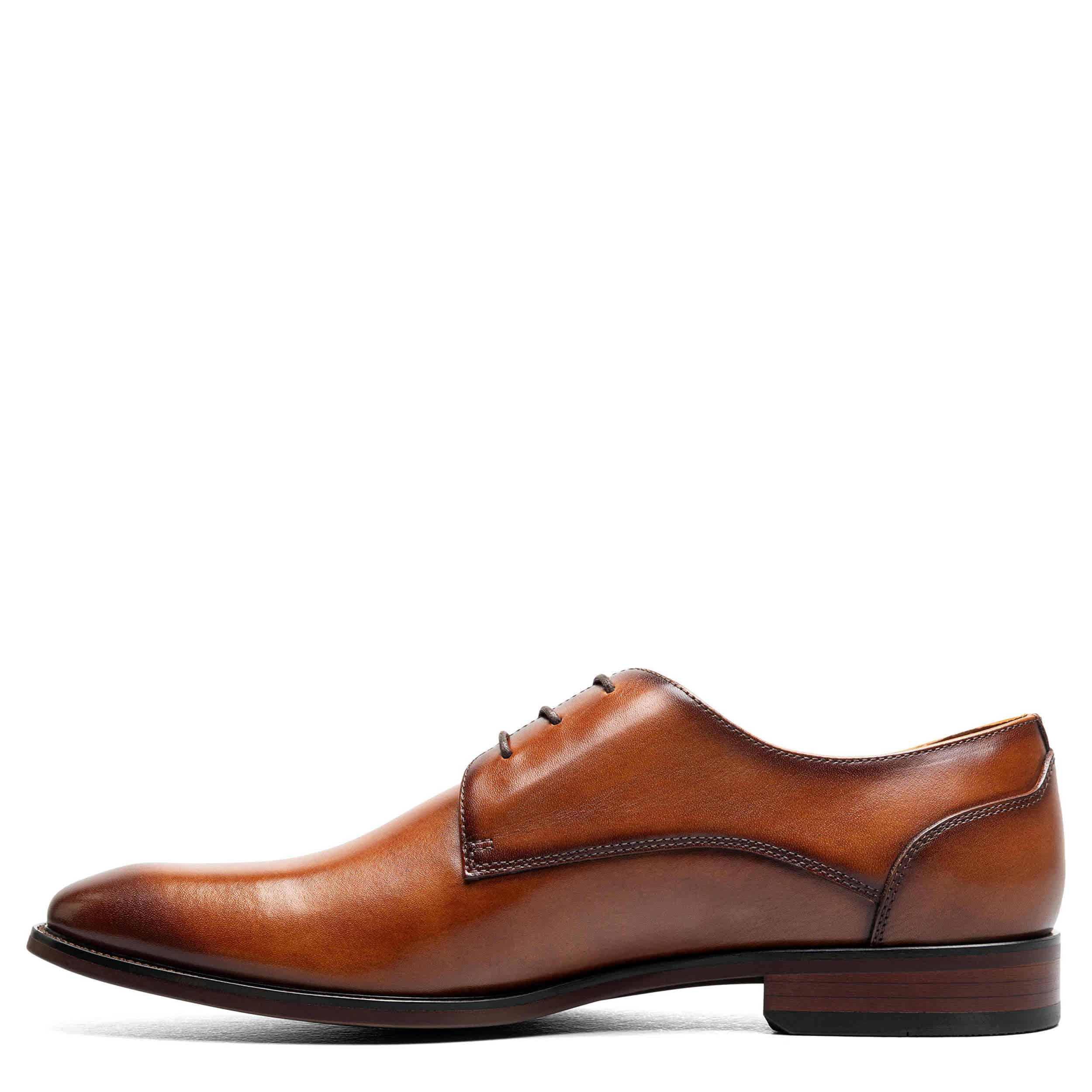 FLORSHEIM-MENS SORRENTO LUX OXFORD-COGNAC & 