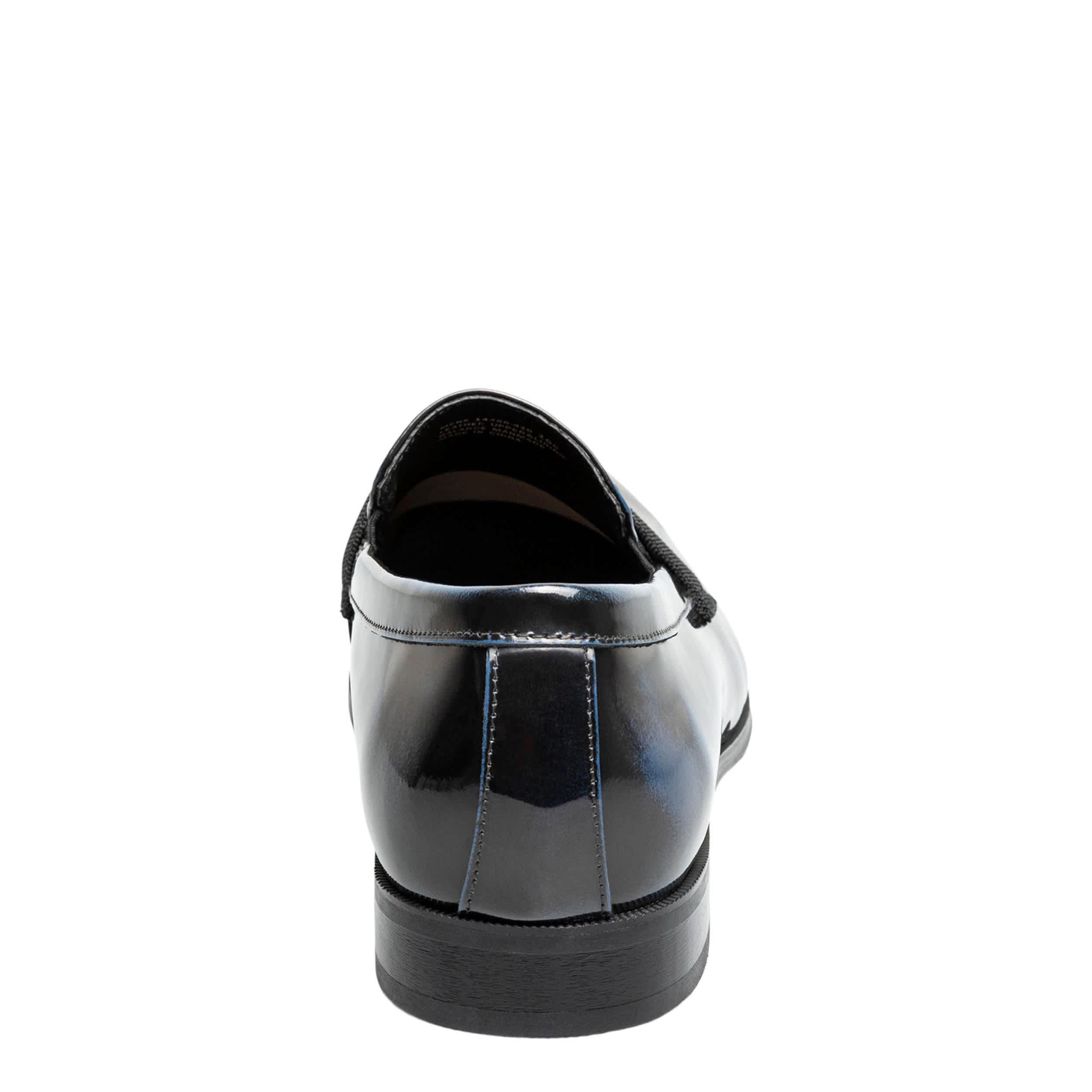 FLORSHEIM-MENS TUX STRAP SLIP ON-NAVY & 