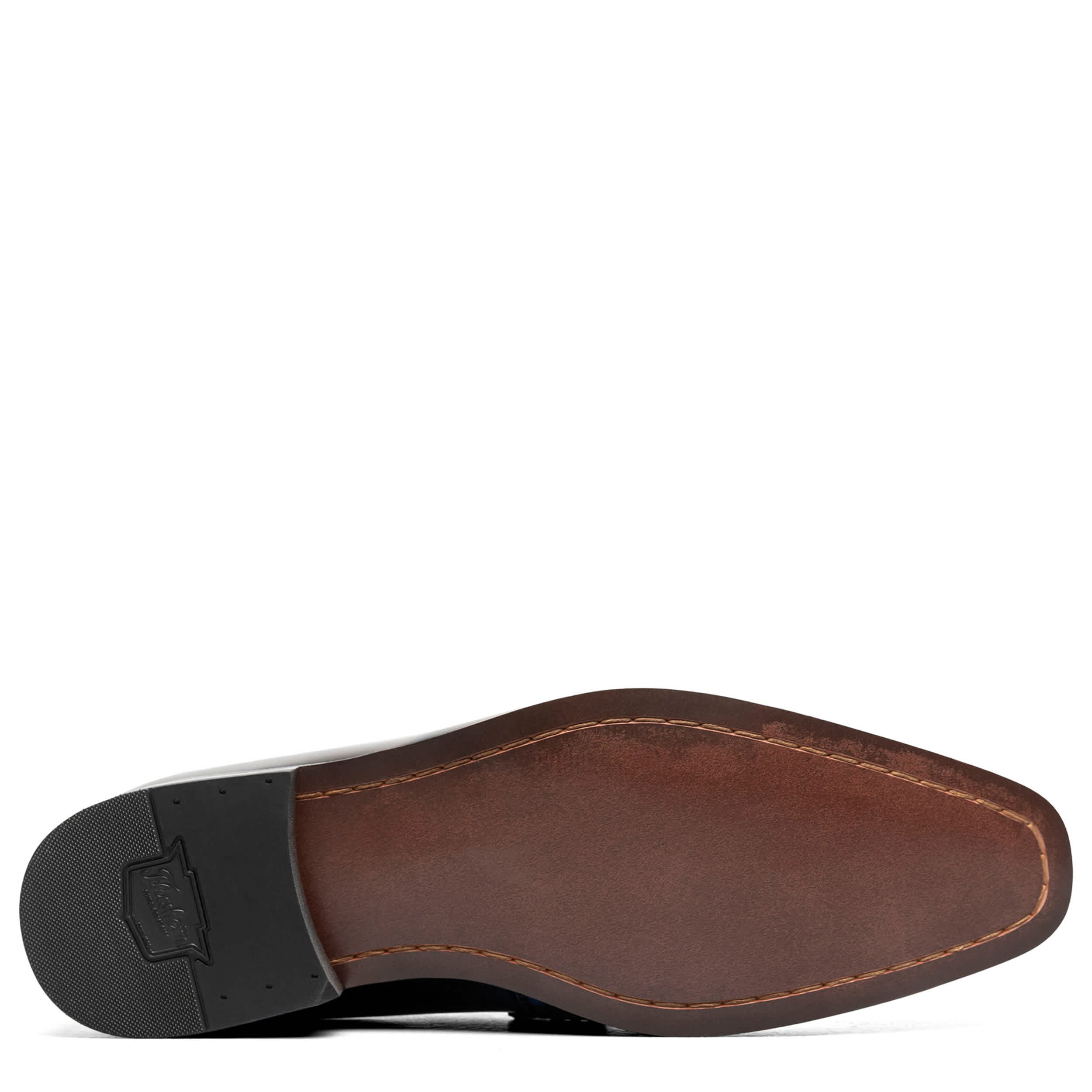 FLORSHEIM-MENS TUX STRAP SLIP ON-NAVY & 