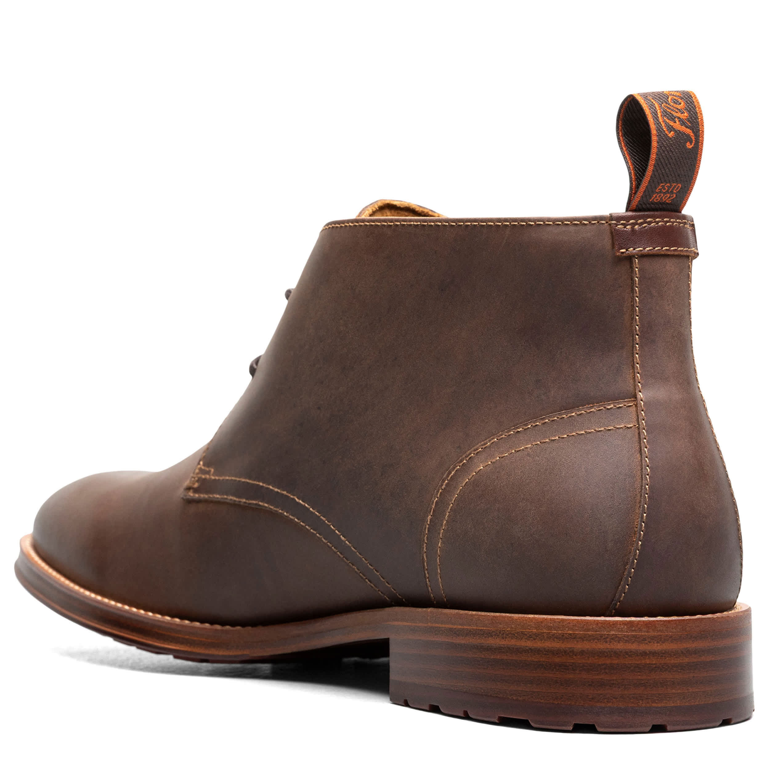 FLORSHEIM-MENS RUCCI LUG CHUKKA BOOT-ESPRESSO & 